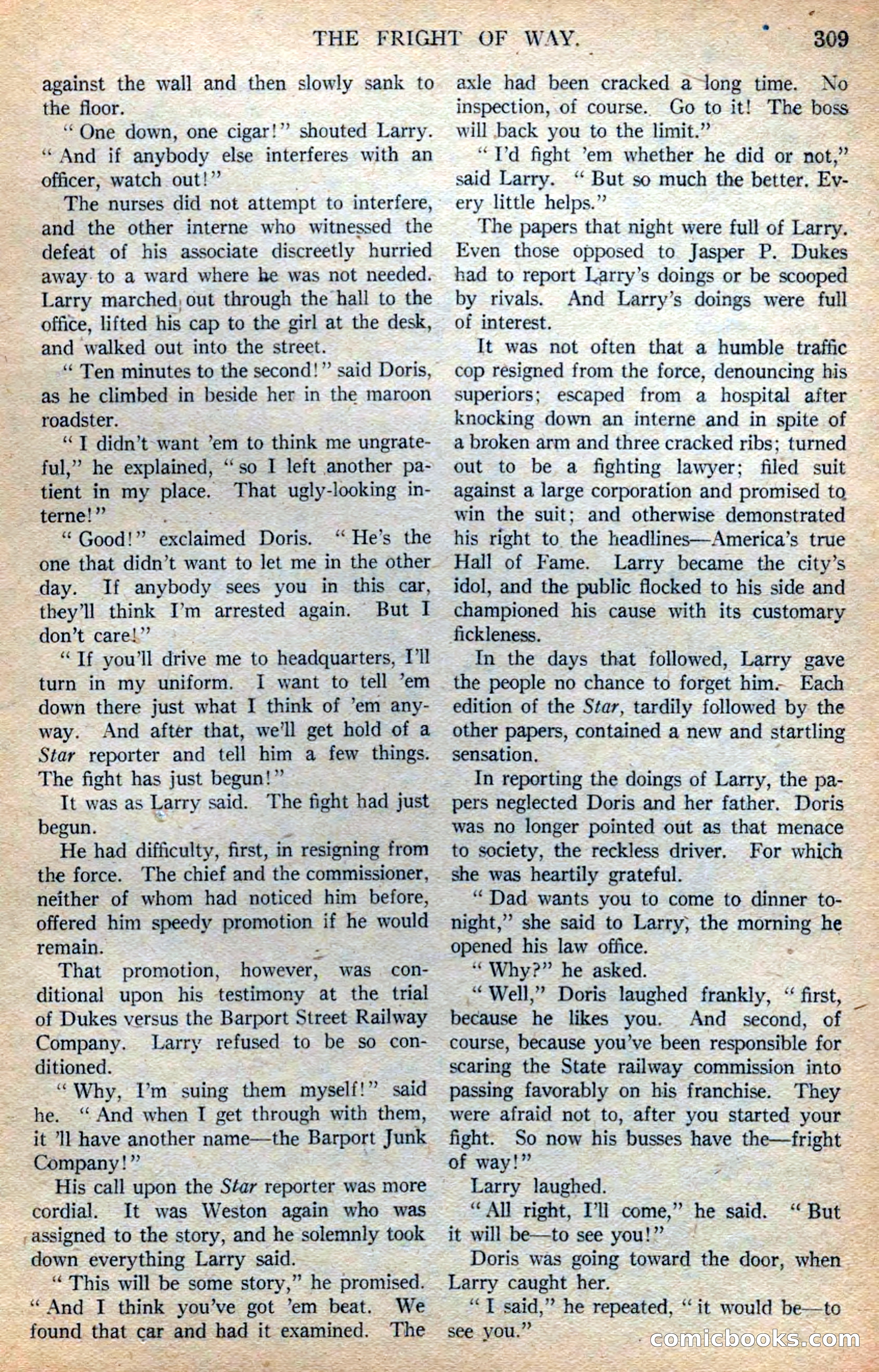 Argosy All-Story Weekly — page 155 of 168