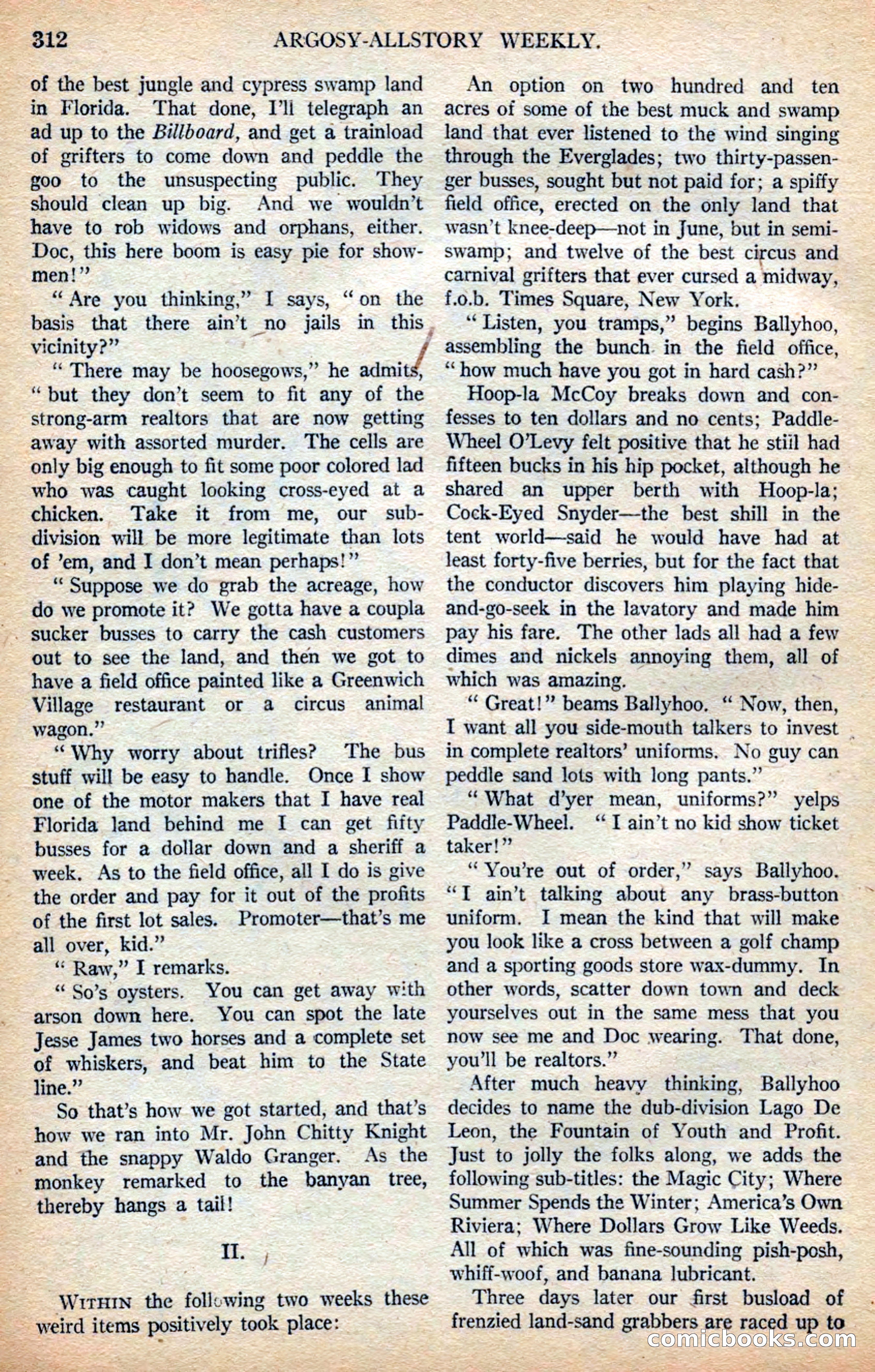 Argosy All-Story Weekly — page 158 of 168