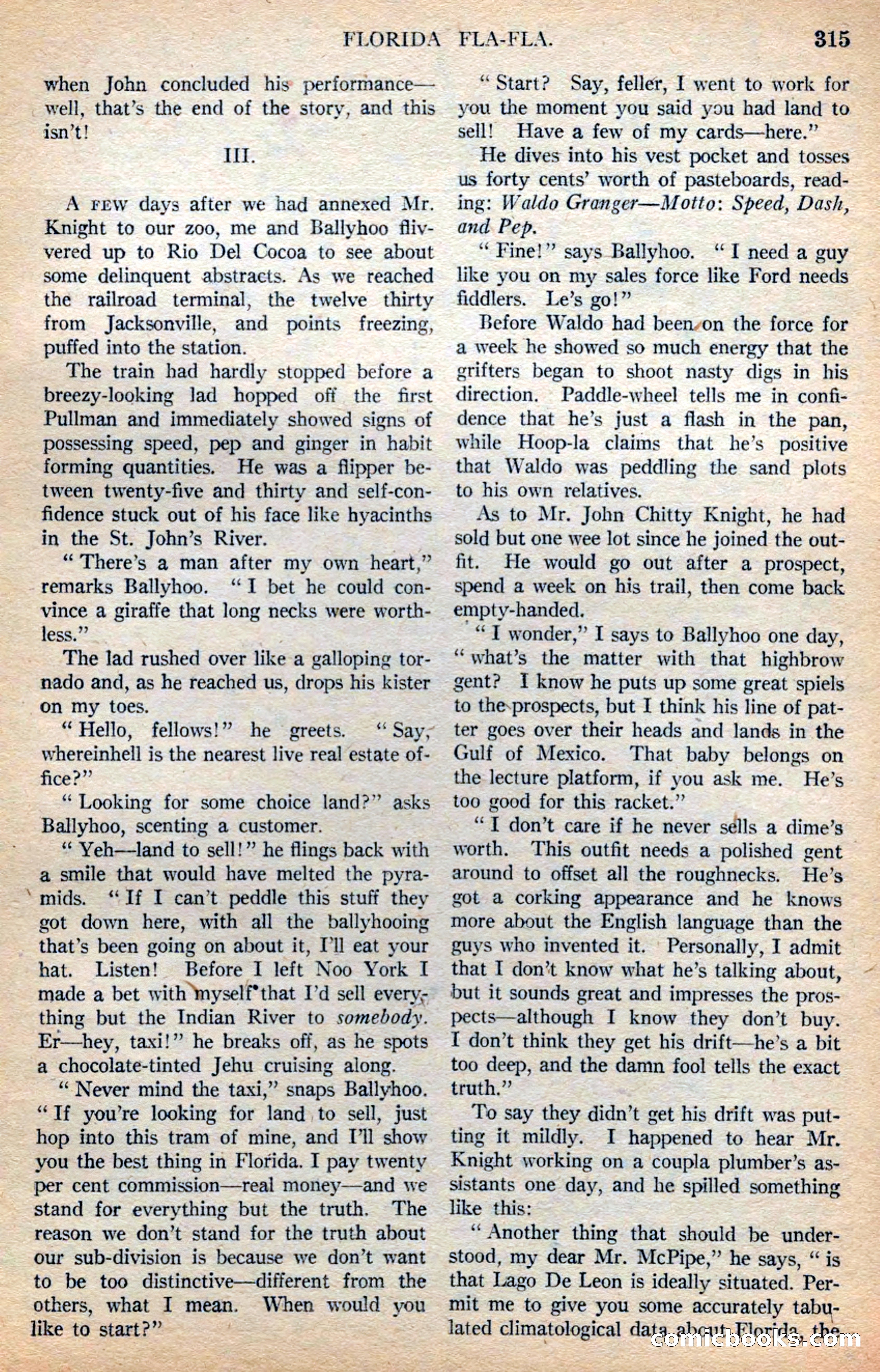 Argosy All-Story Weekly — page 161 of 168