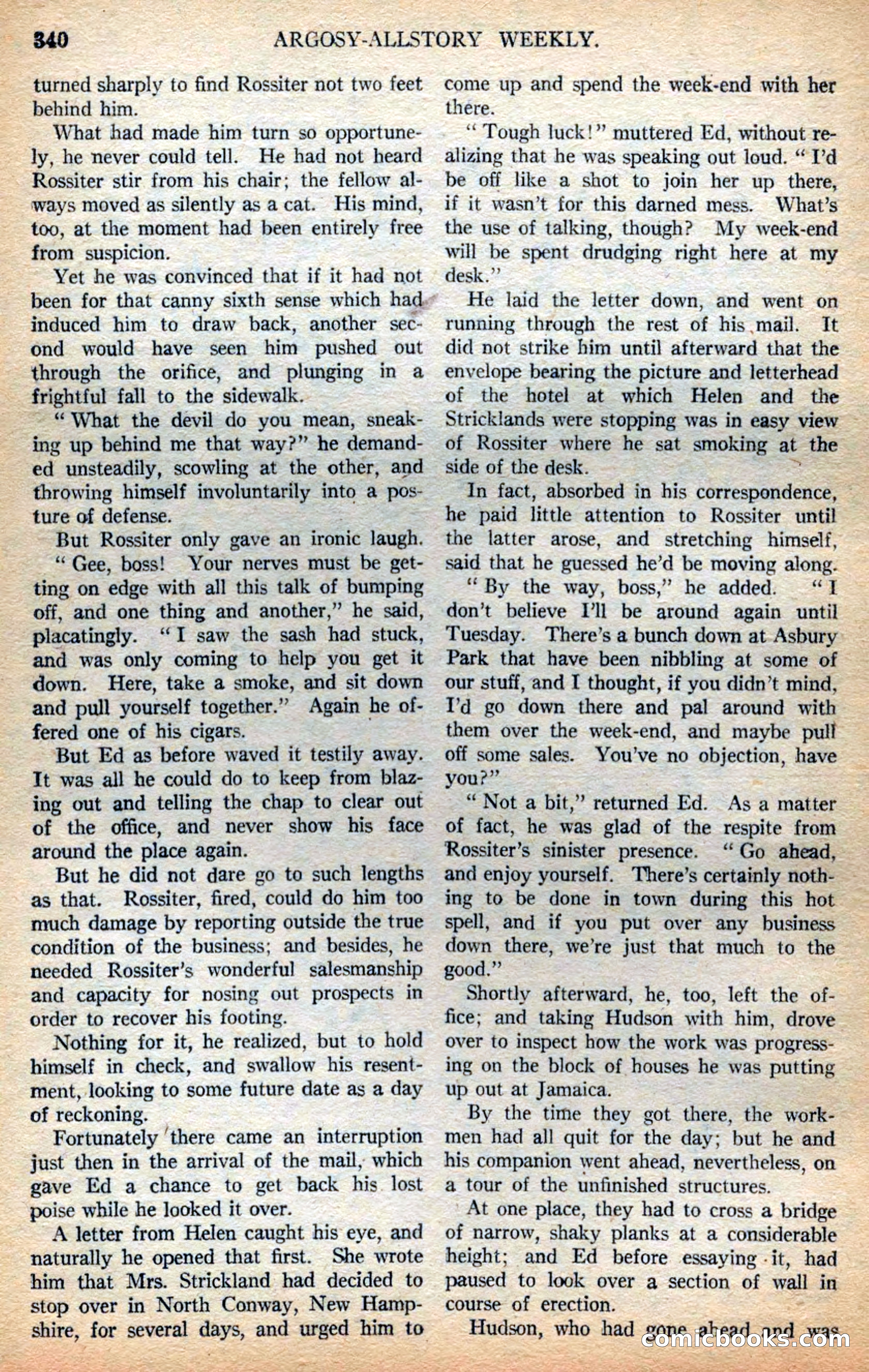 Argosy All-Story Weekly — page 22 of 164