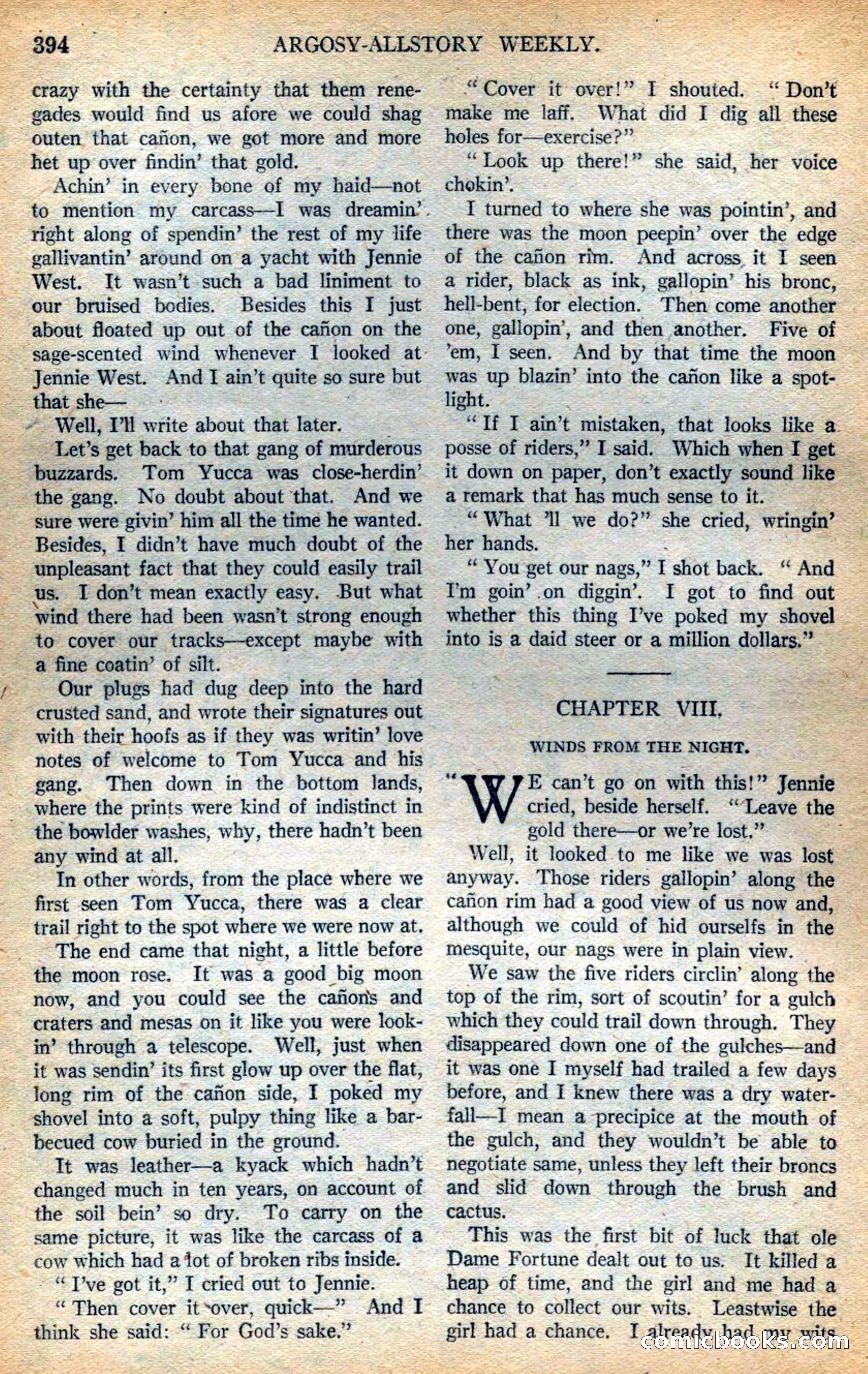 Argosy All-Story Weekly — page 76 of 164
