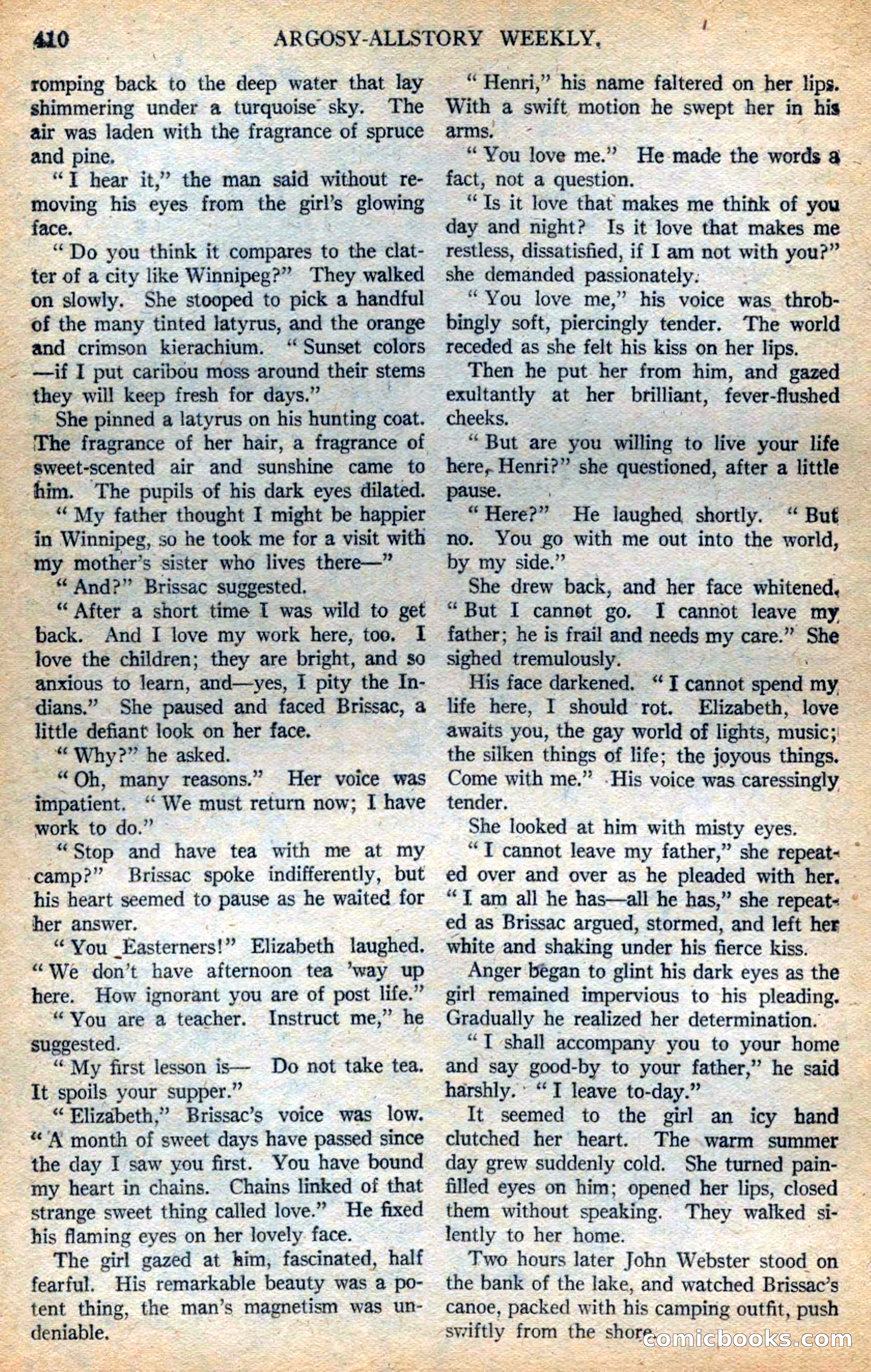 Argosy All-Story Weekly — page 92 of 164