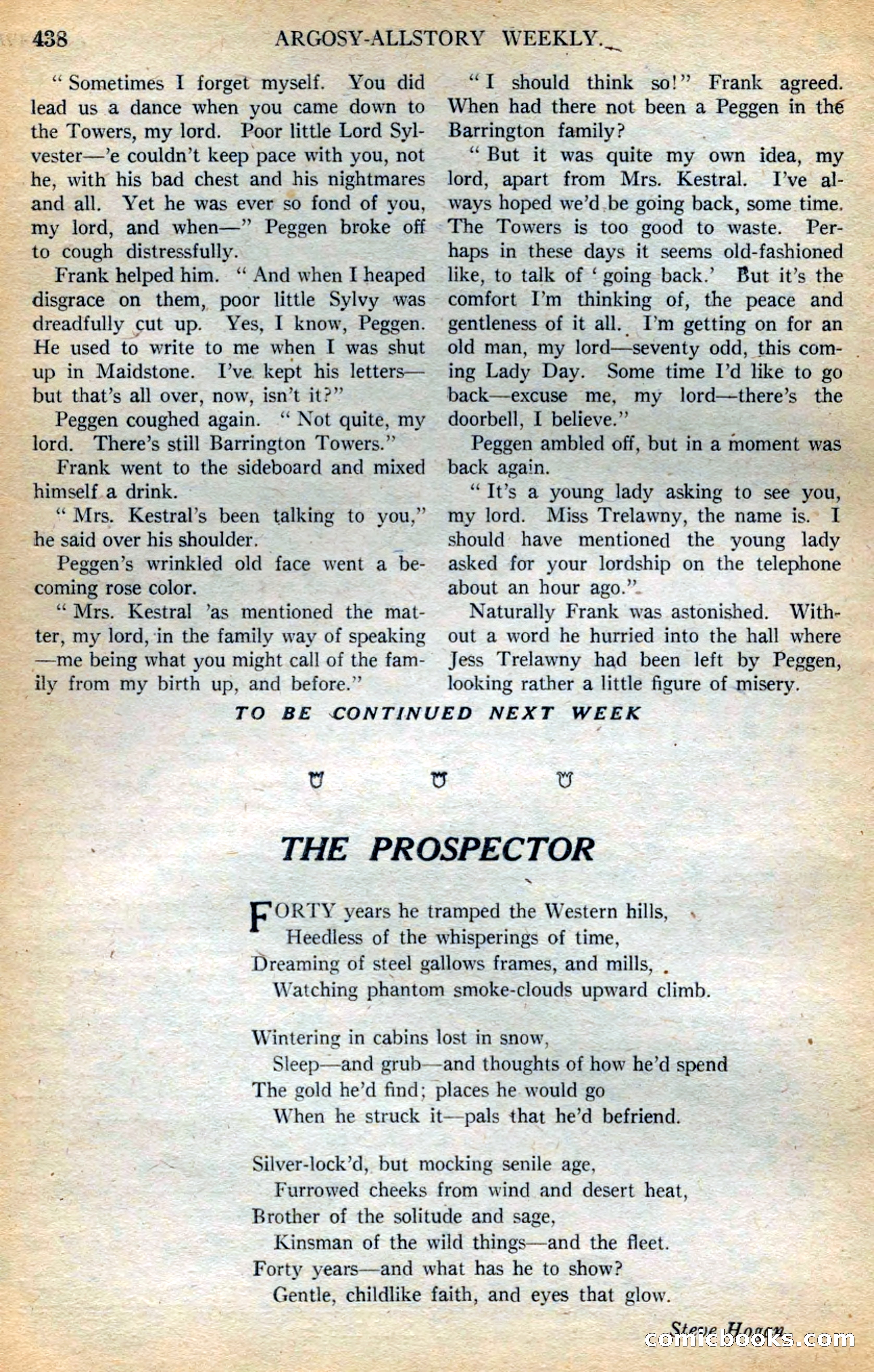 Argosy All-Story Weekly — page 120 of 164