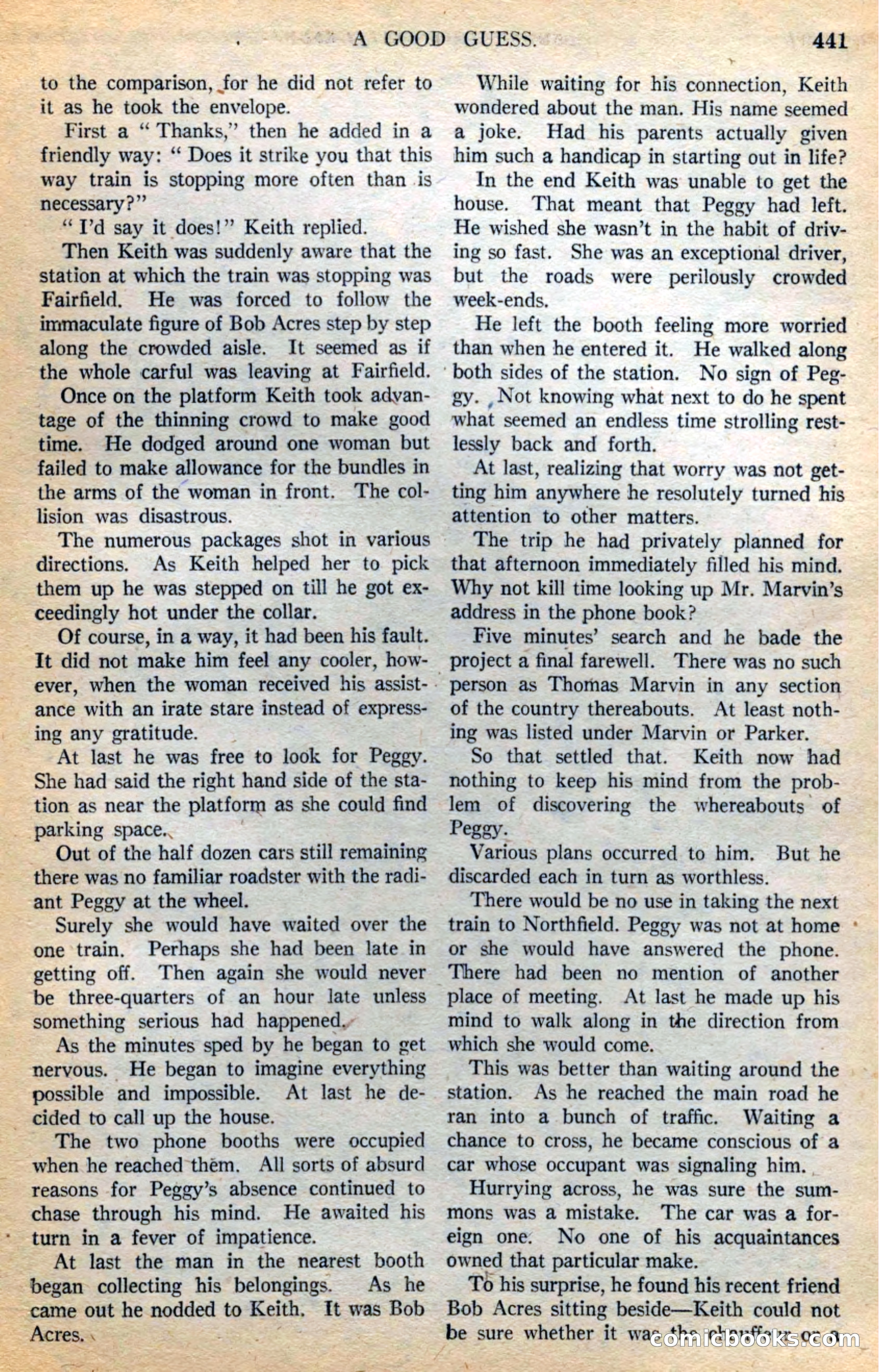 Argosy All-Story Weekly — page 123 of 164