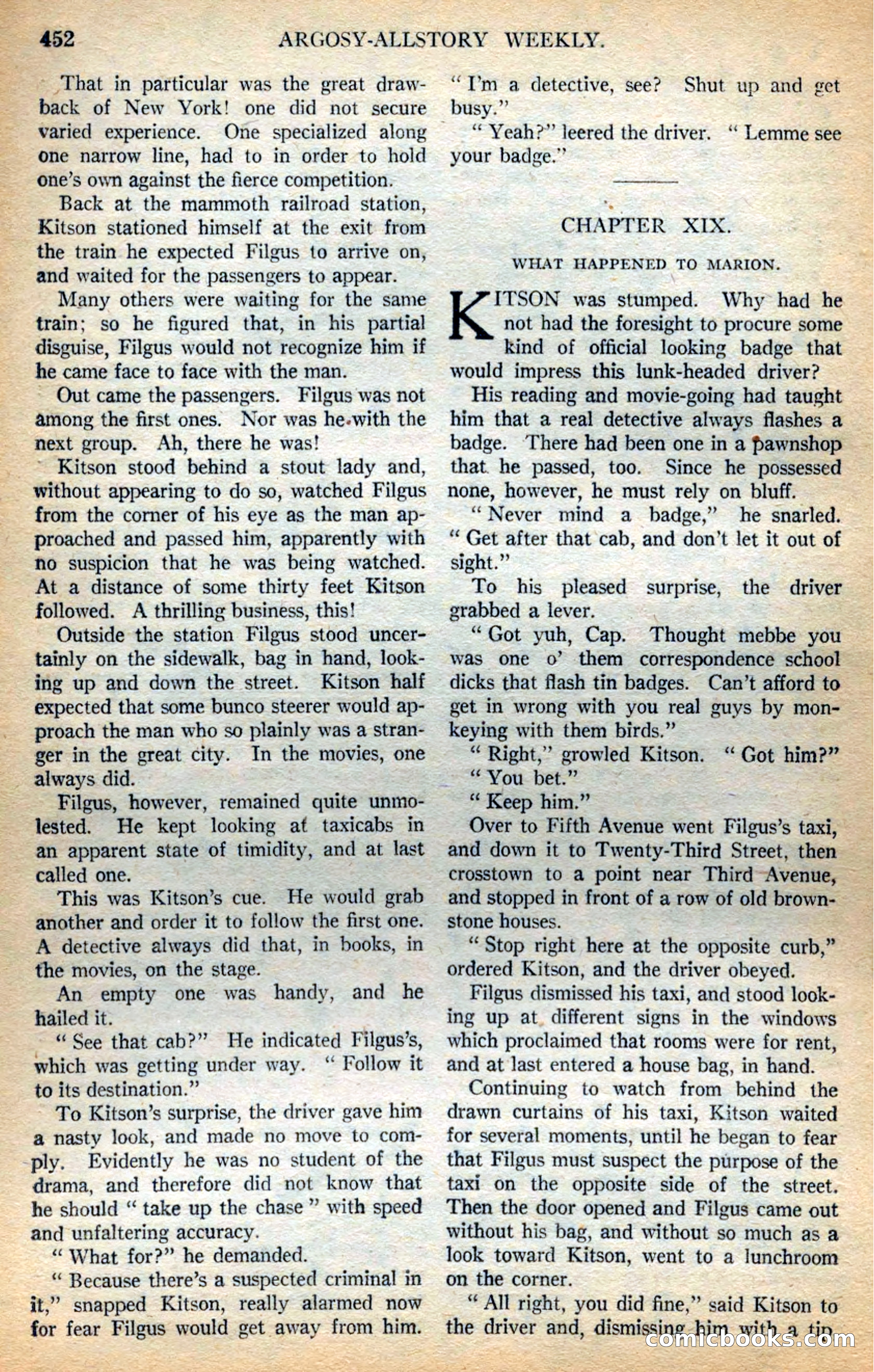 Argosy All-Story Weekly — page 134 of 164