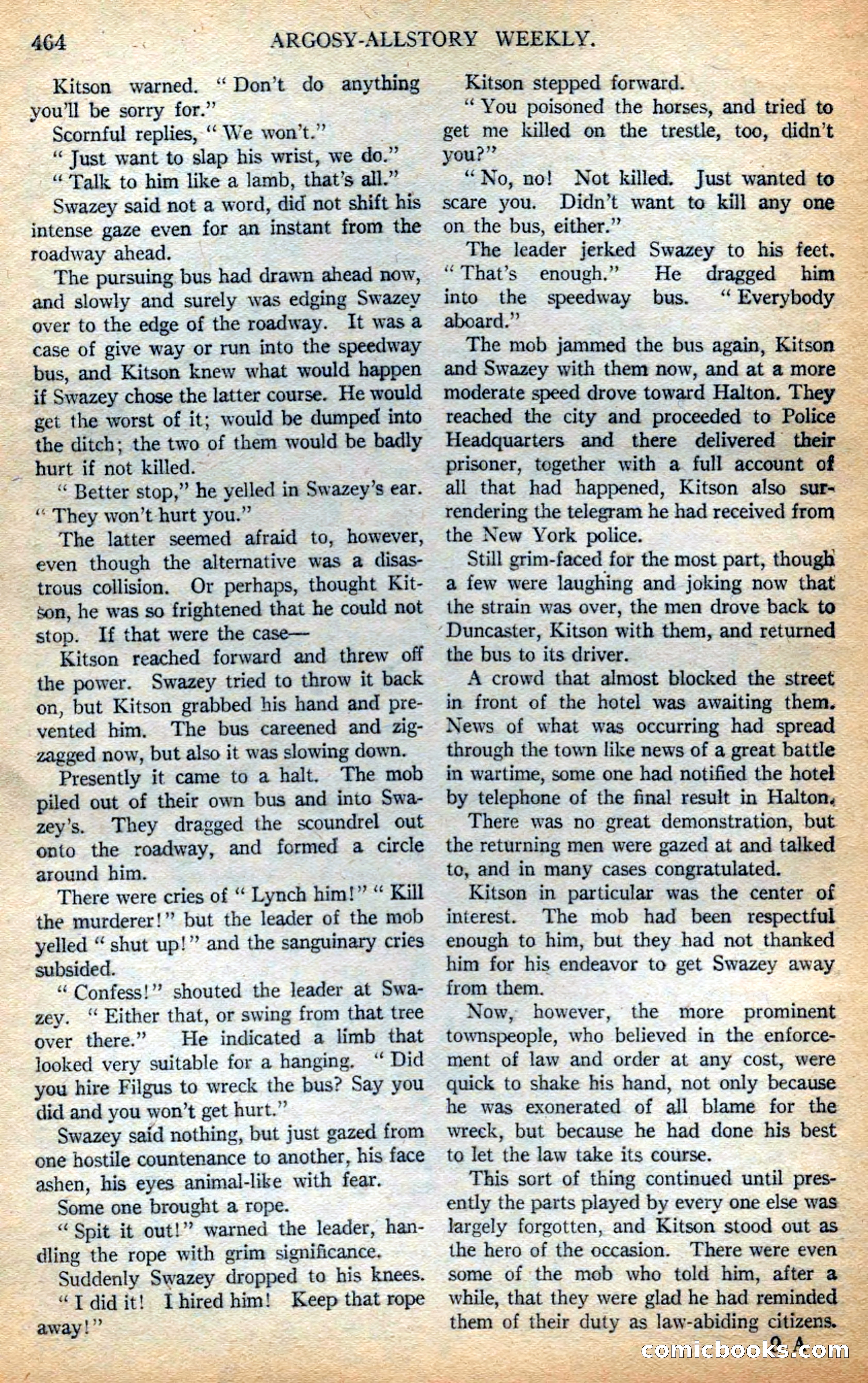 Argosy All-Story Weekly — page 146 of 164