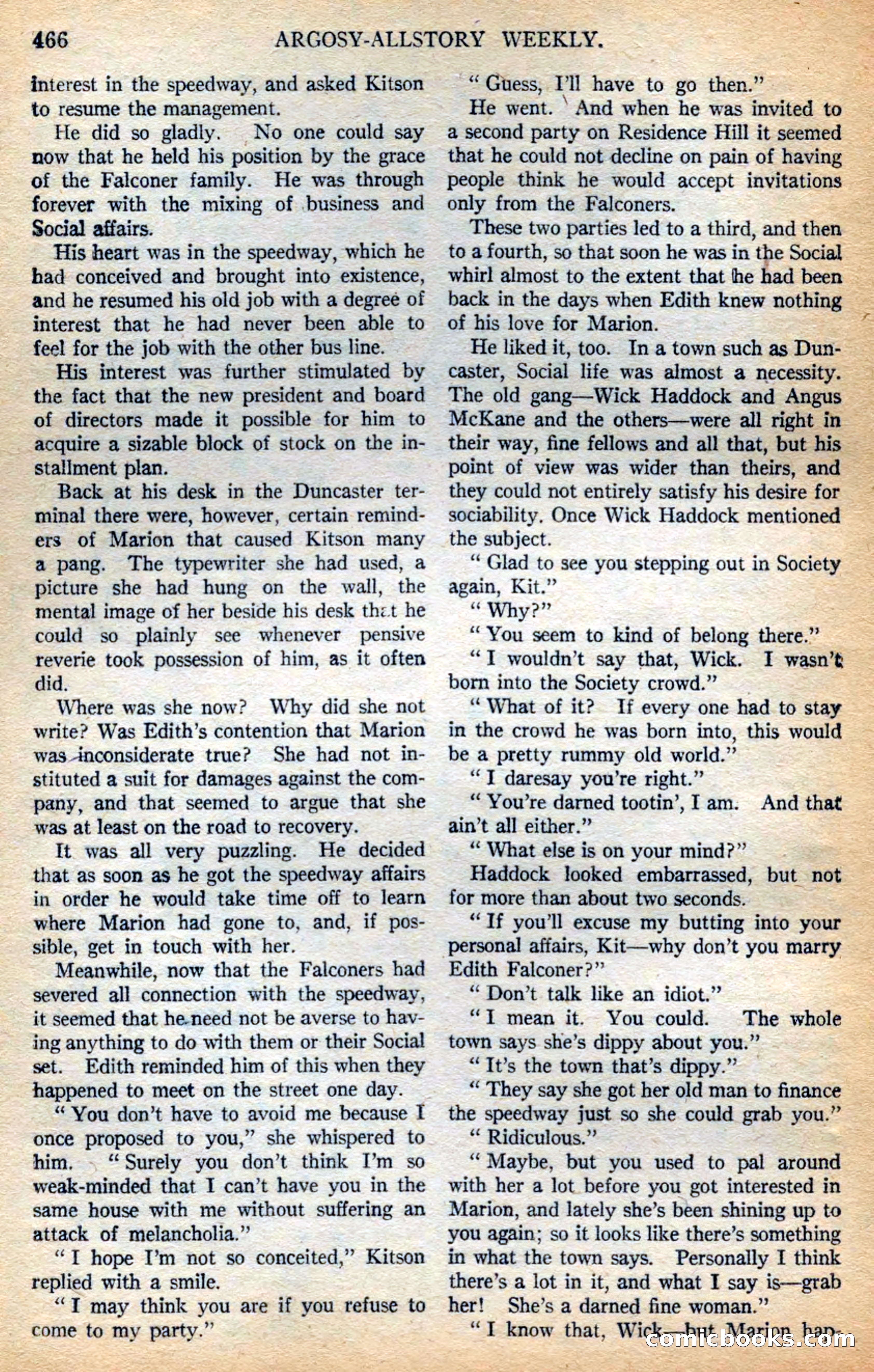 Argosy All-Story Weekly — page 148 of 164