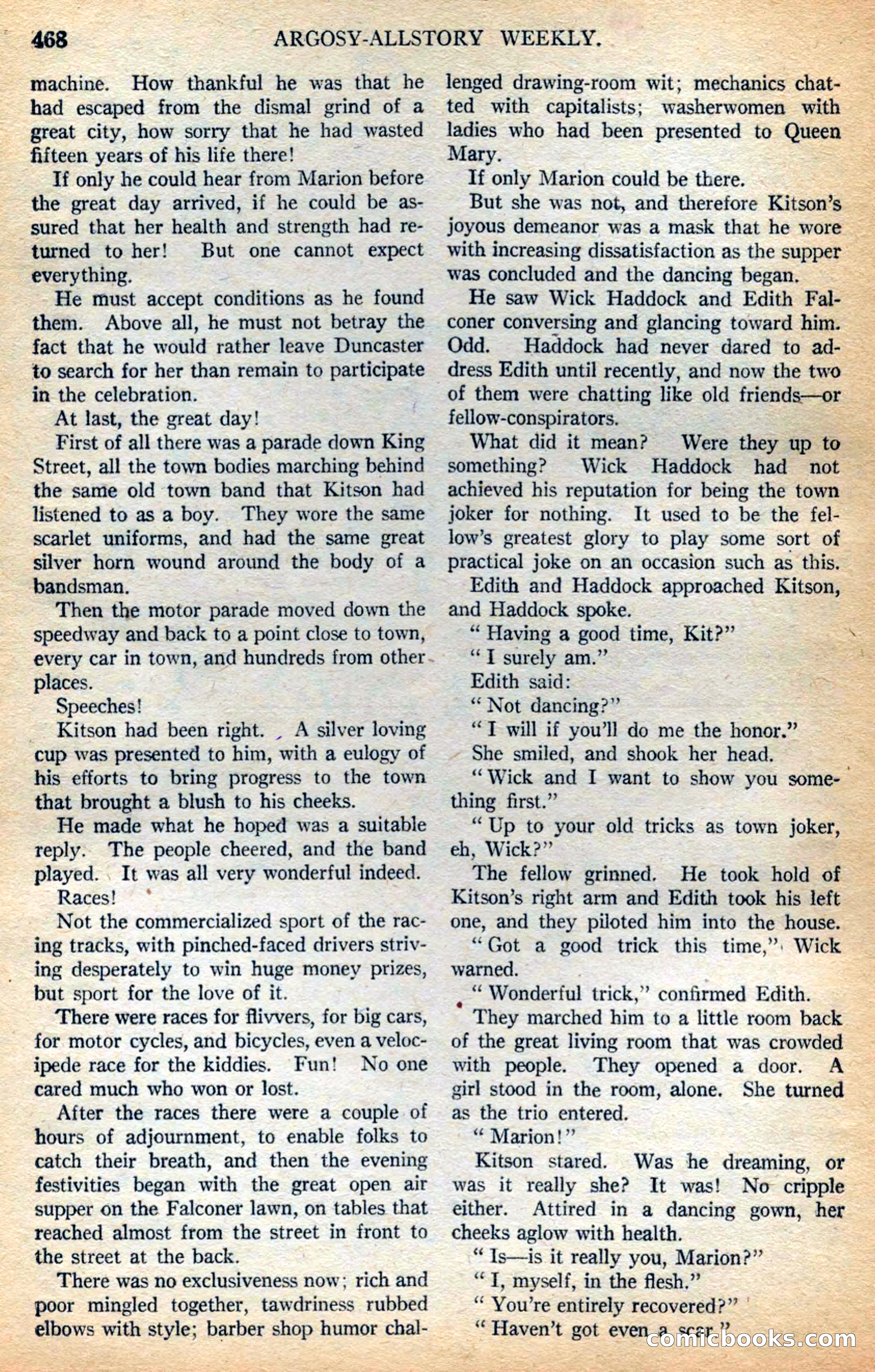 Argosy All-Story Weekly — page 150 of 164