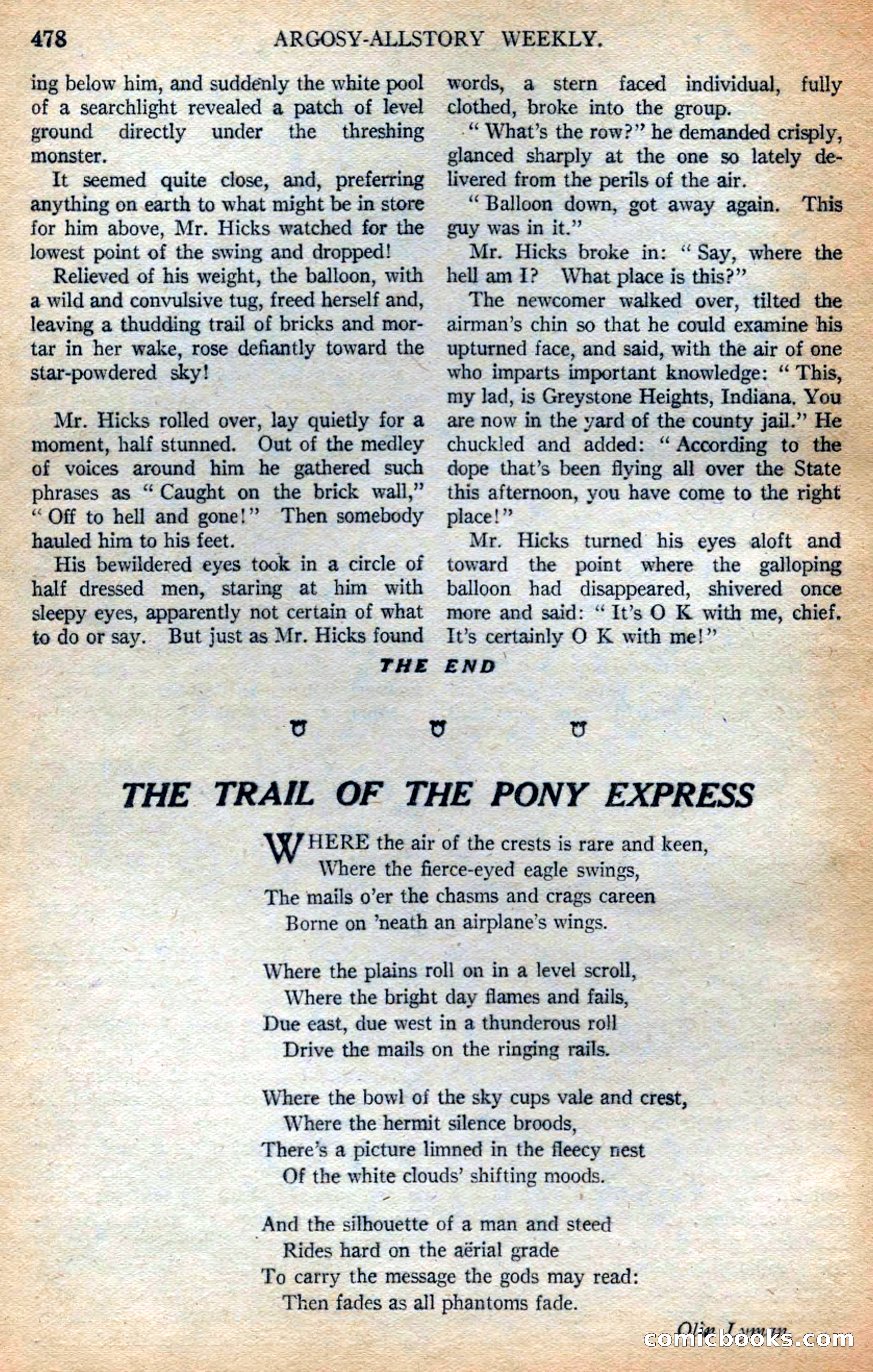 Argosy All-Story Weekly — page 160 of 164