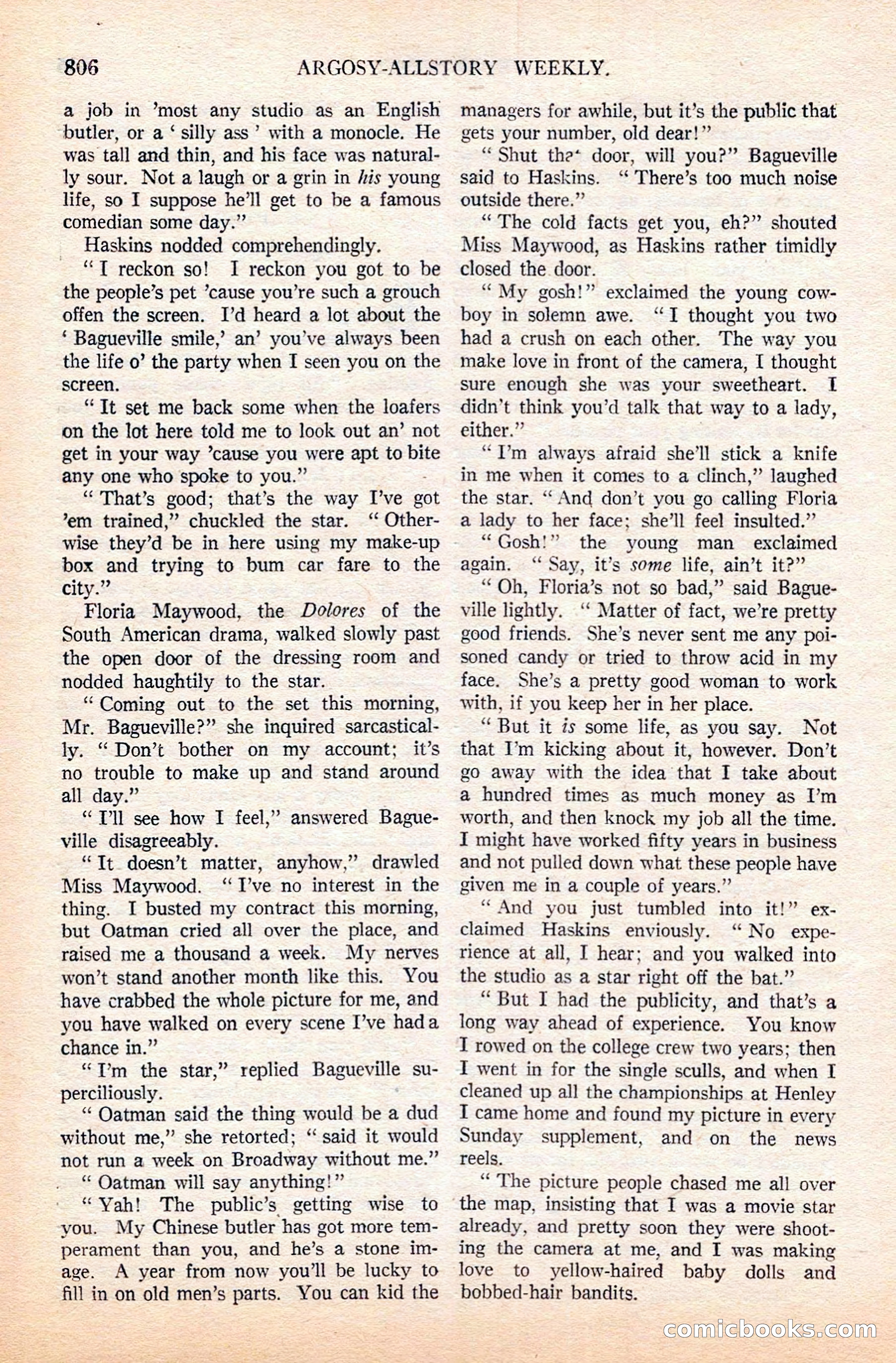 Argosy All-Story Weekly — page 8 of 164