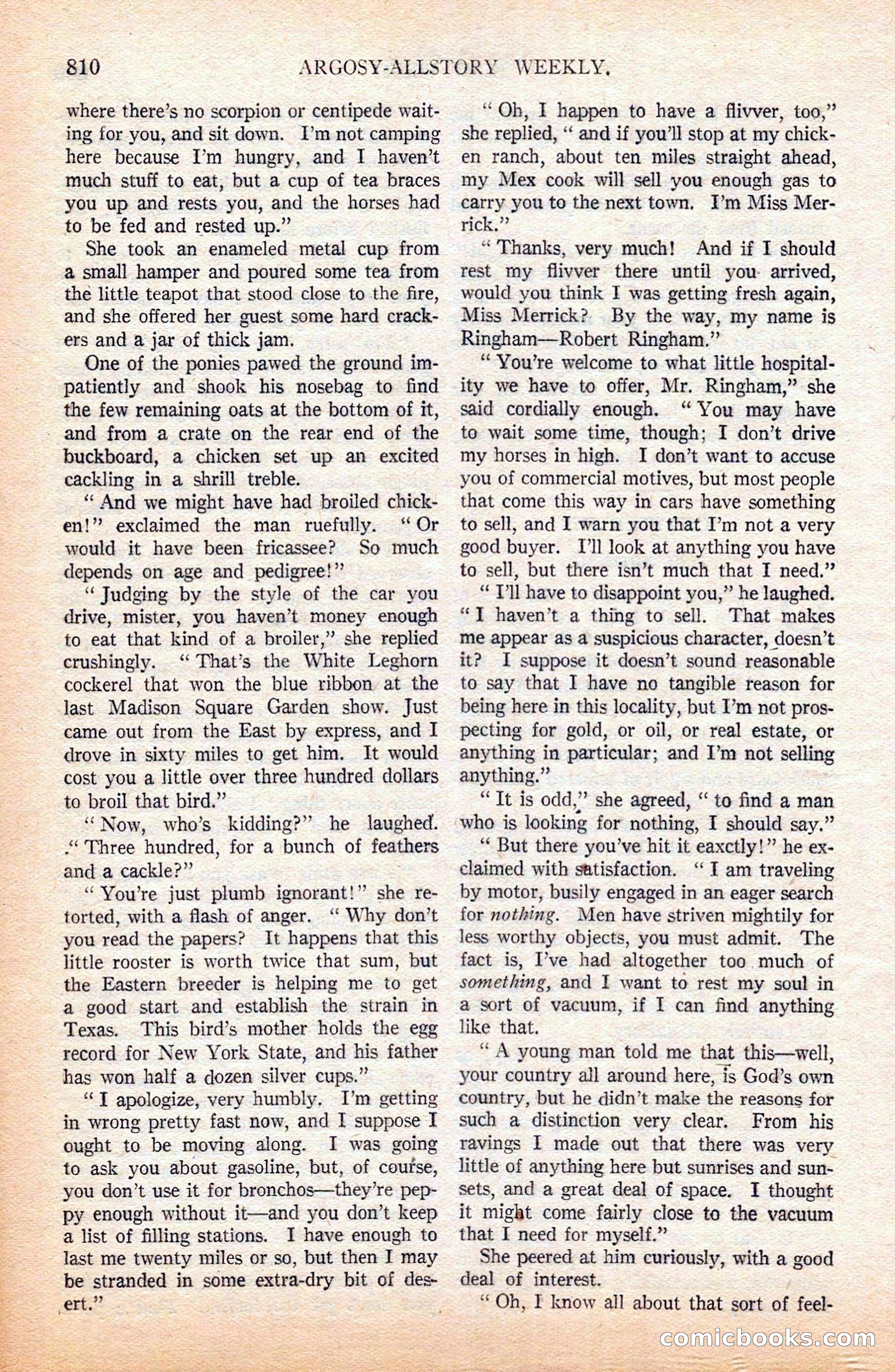 Argosy All-Story Weekly — page 12 of 164