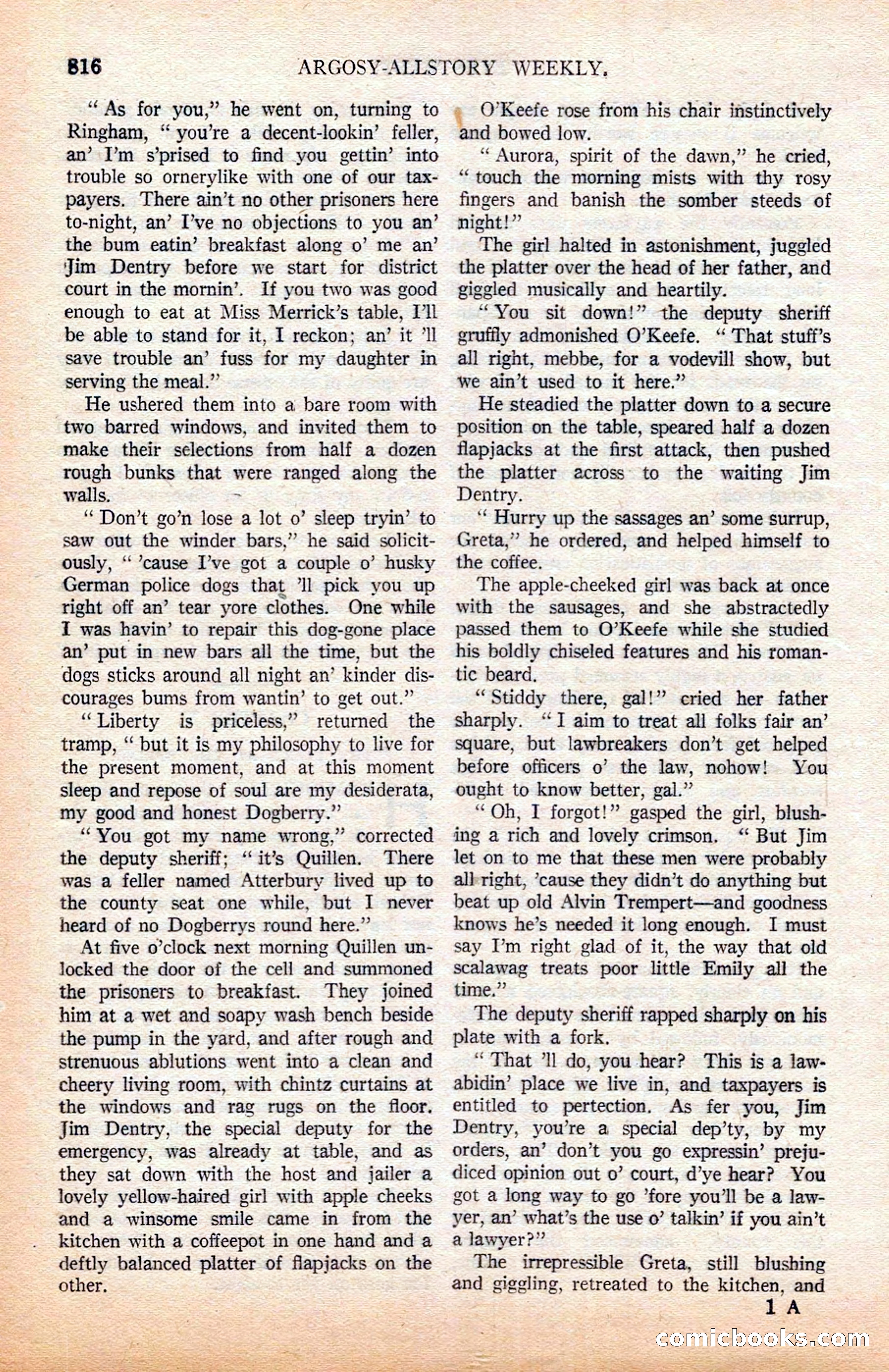 Argosy All-Story Weekly — page 18 of 164