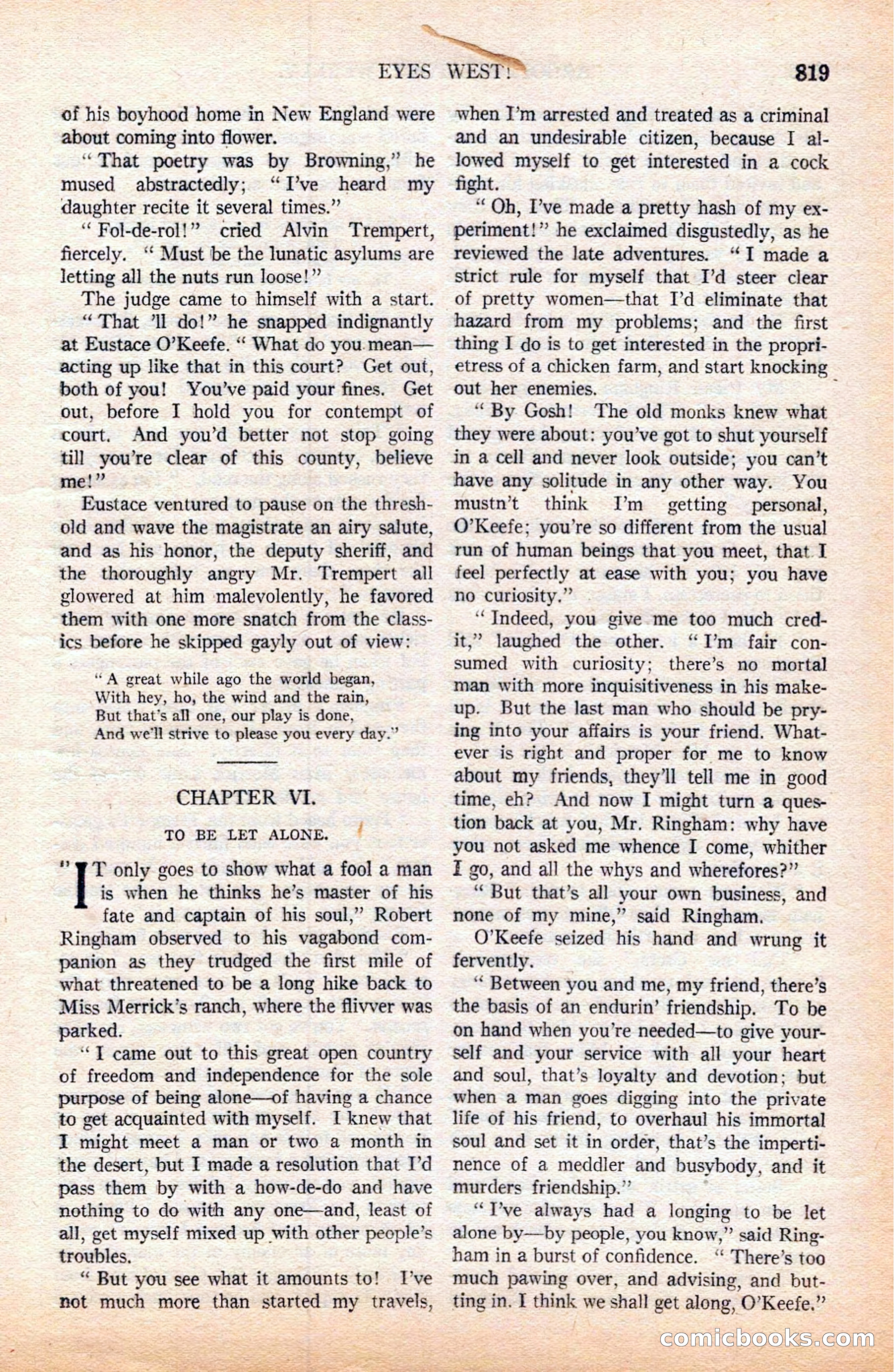 Argosy All-Story Weekly — page 21 of 164