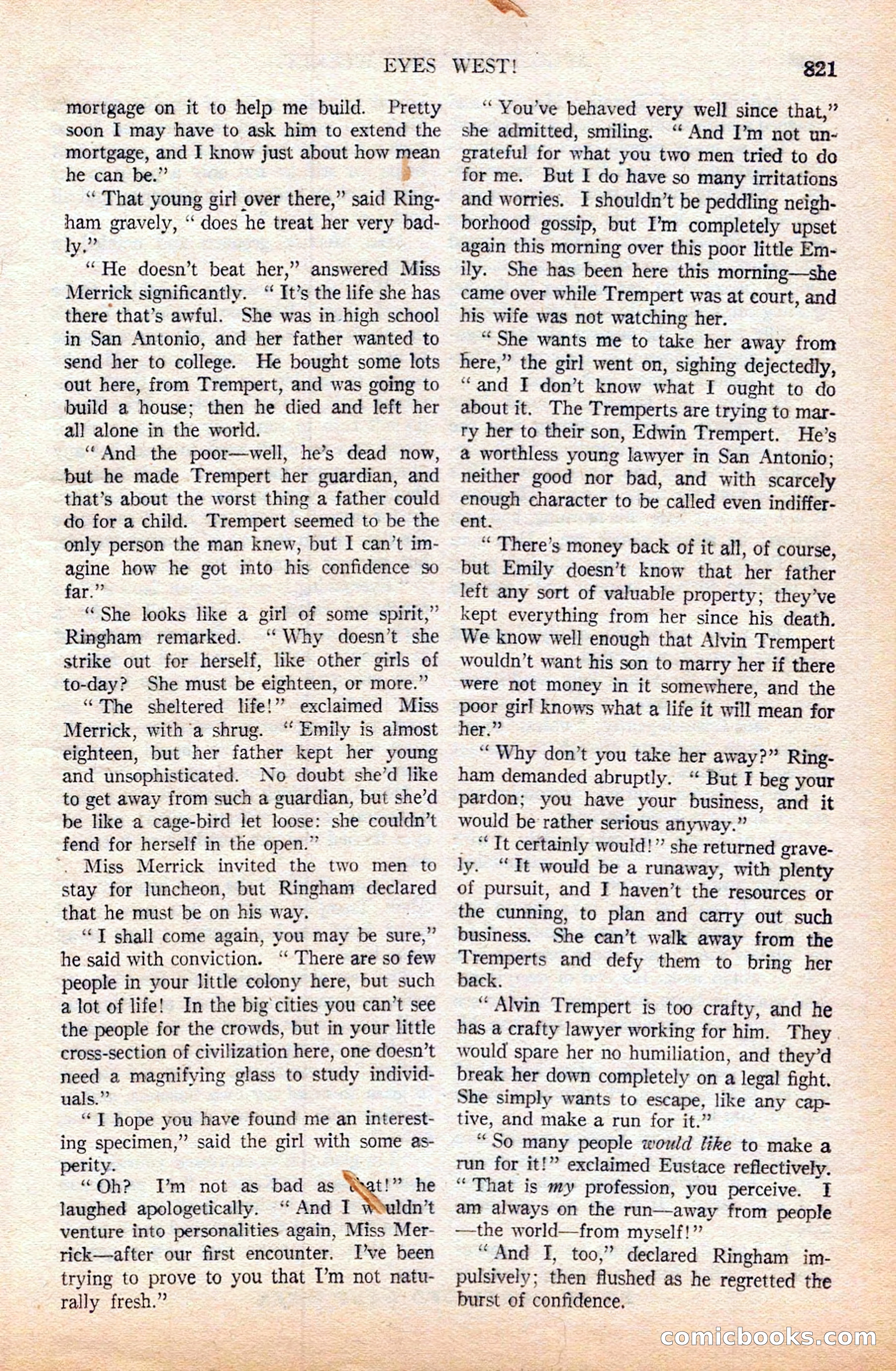 Argosy All-Story Weekly — page 23 of 164