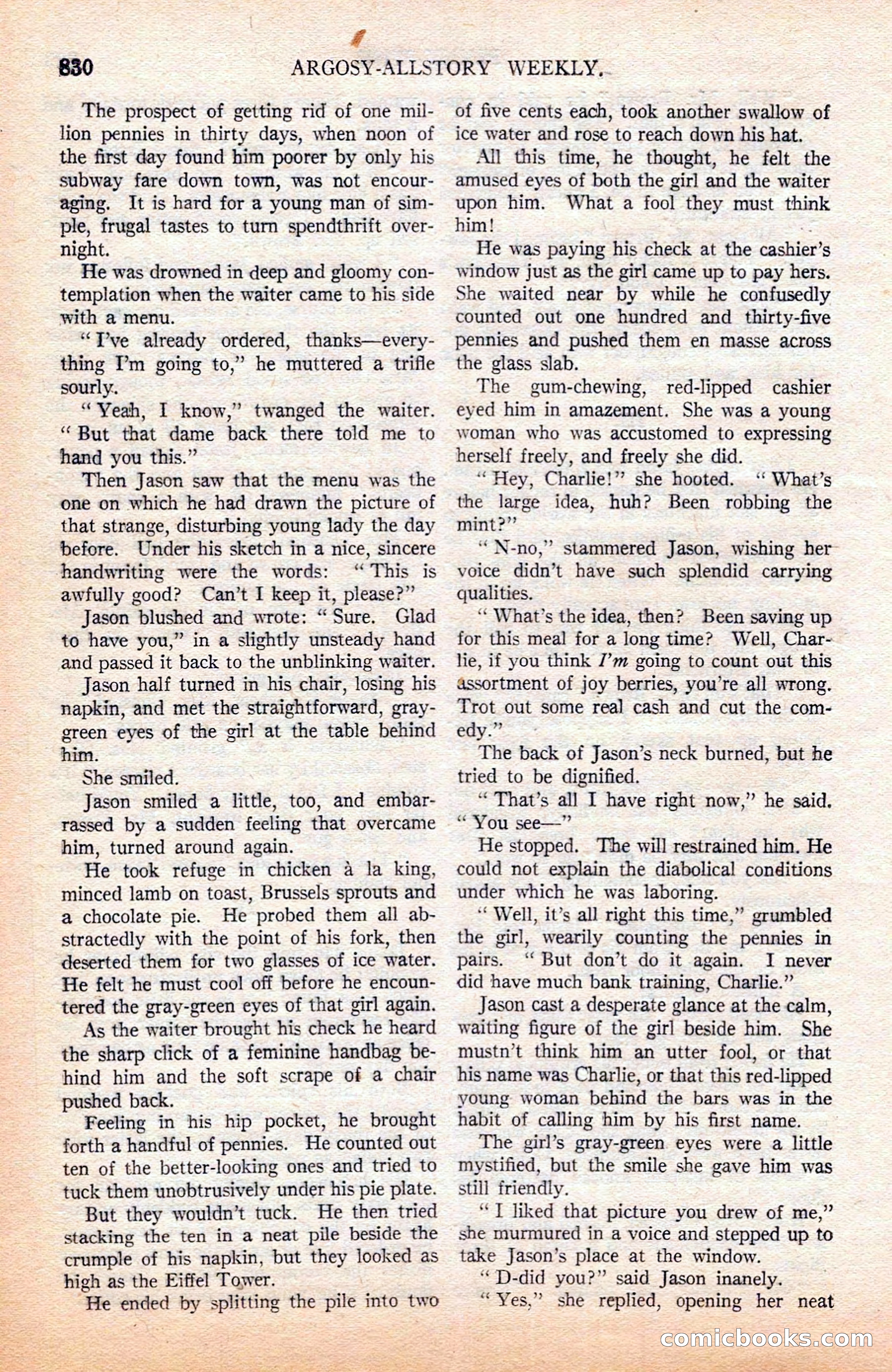 Argosy All-Story Weekly — page 32 of 164