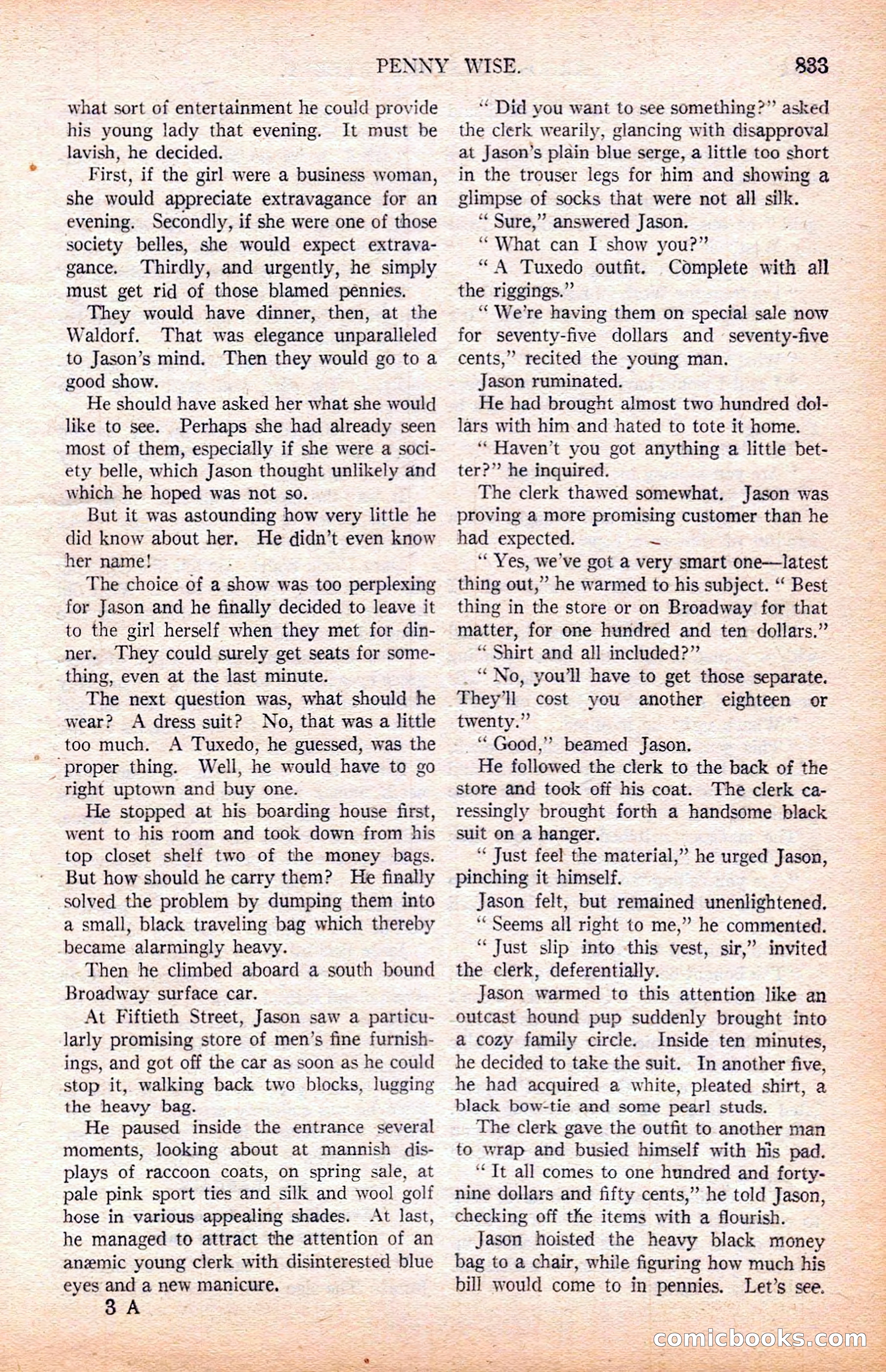 Argosy All-Story Weekly — page 35 of 164