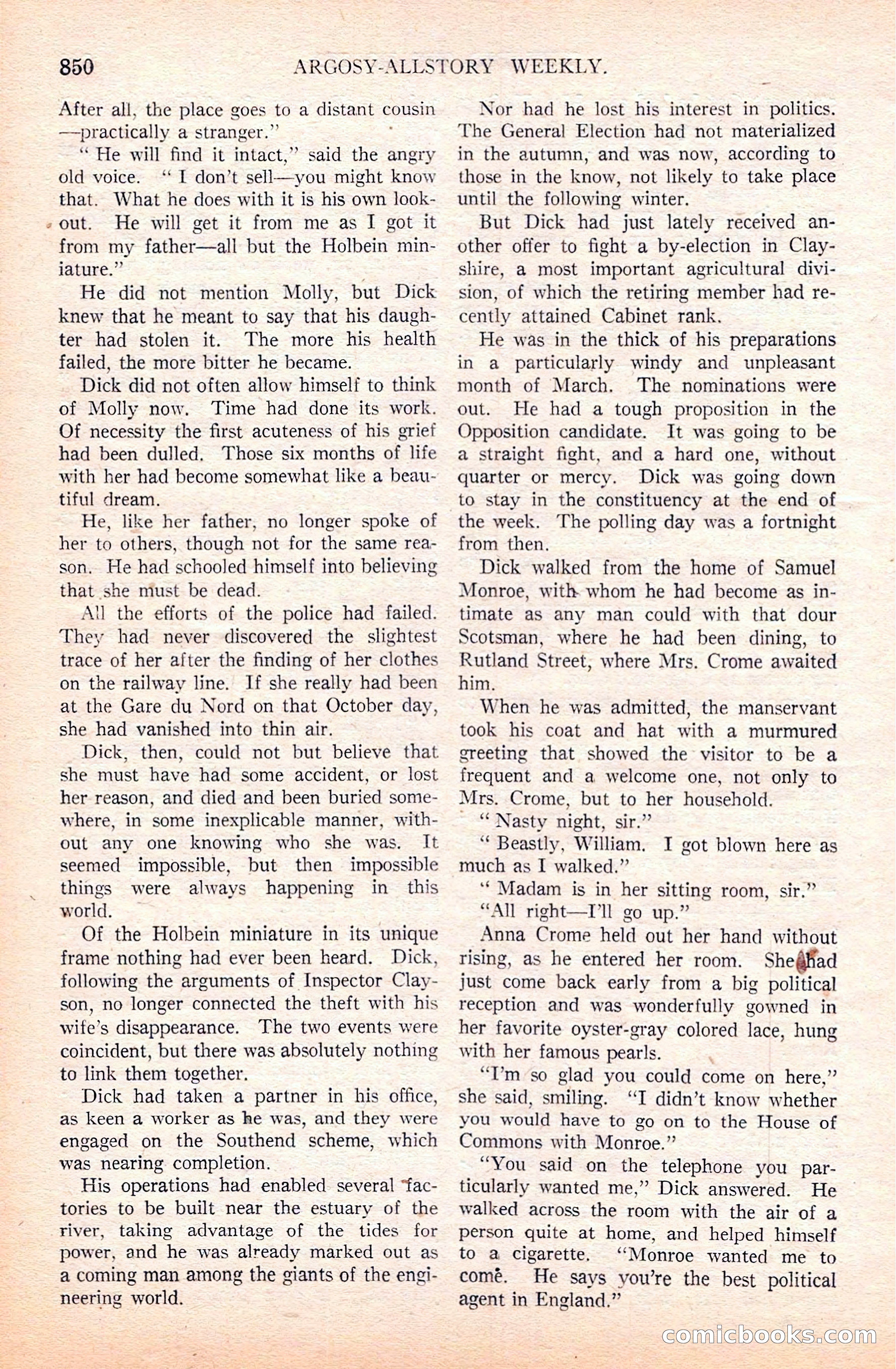 Argosy All-Story Weekly — page 52 of 164