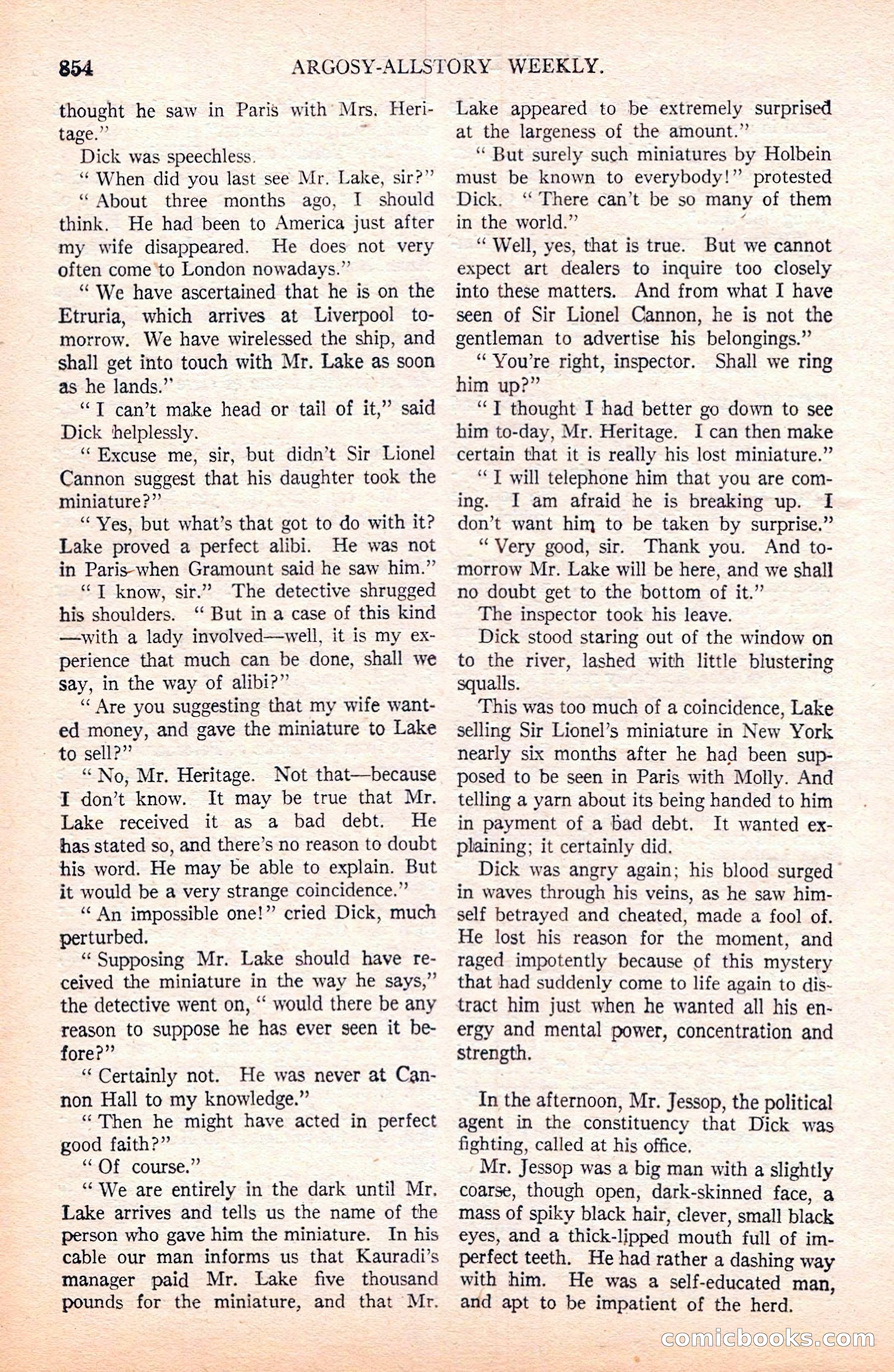 Argosy All-Story Weekly — page 56 of 164