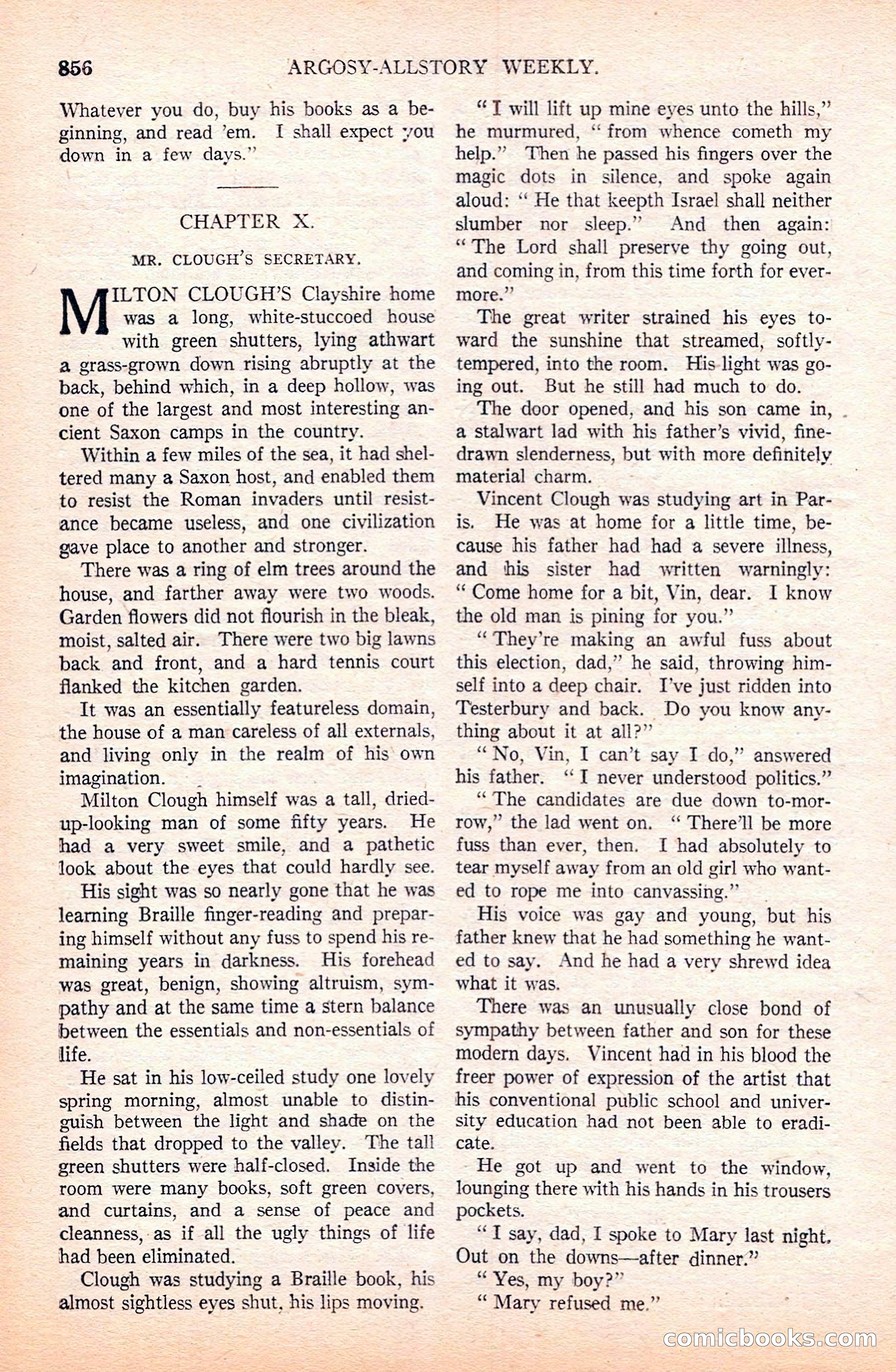 Argosy All-Story Weekly — page 58 of 164
