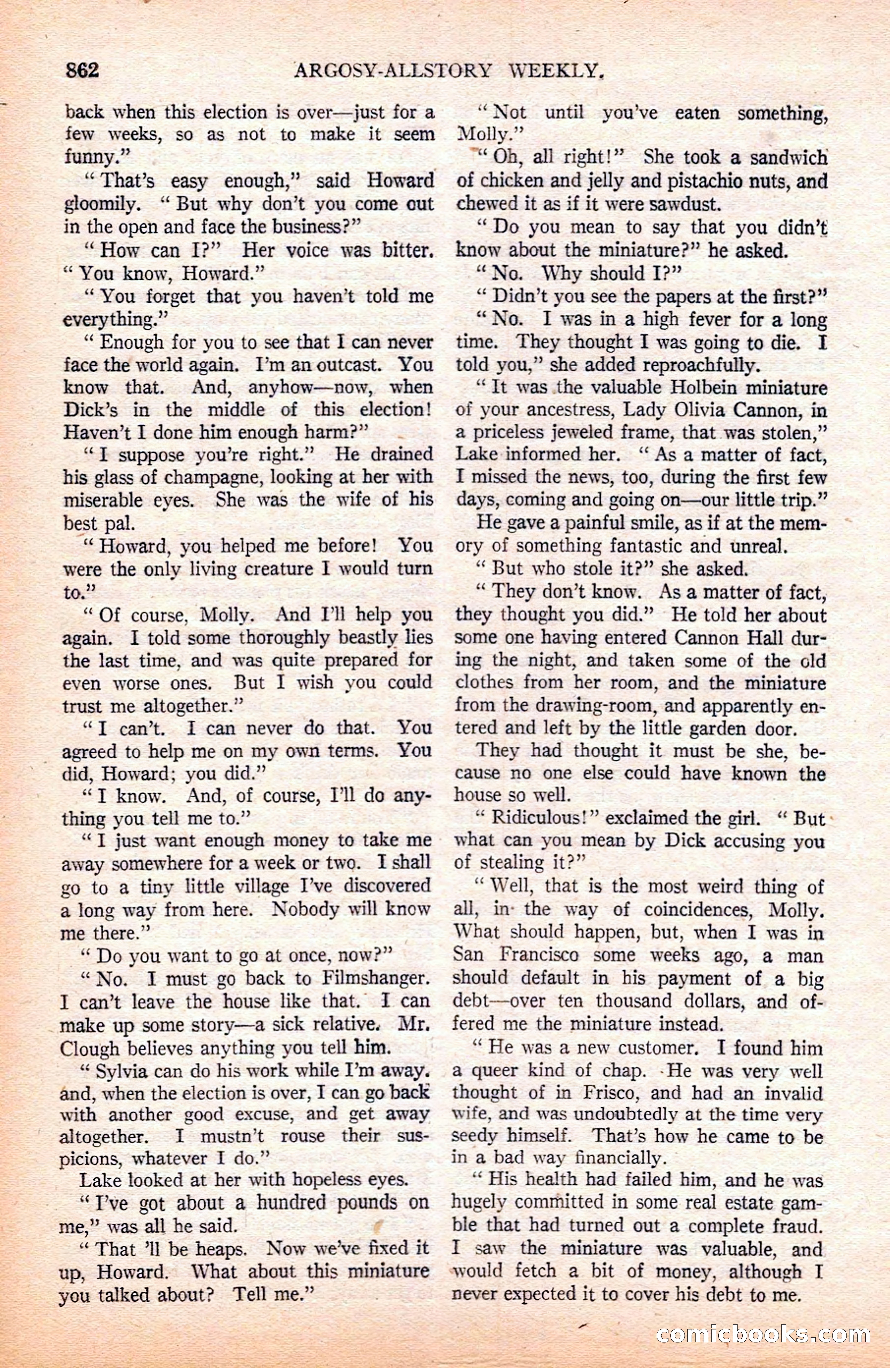 Argosy All-Story Weekly — page 64 of 164