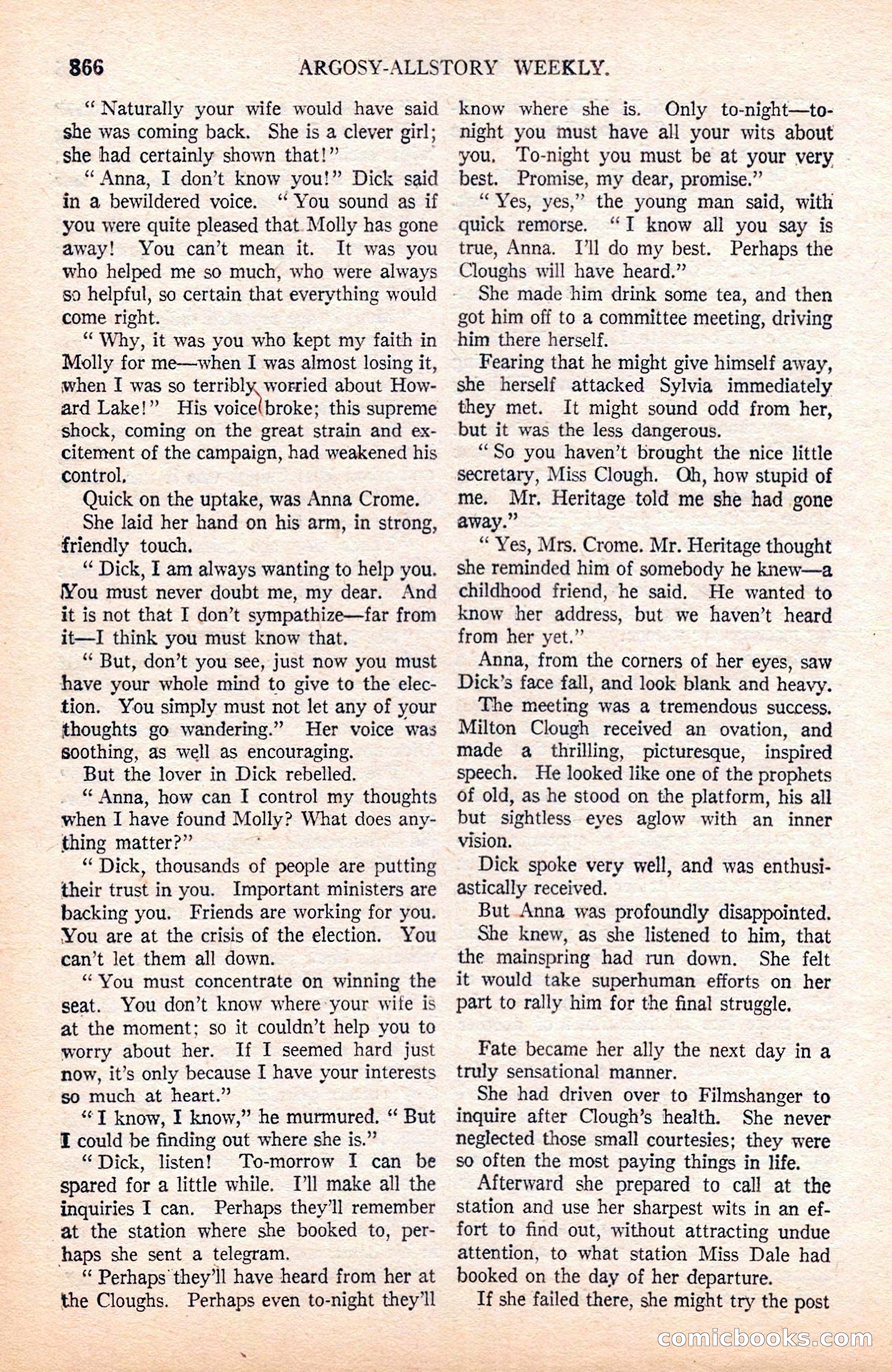 Argosy All-Story Weekly — page 68 of 164