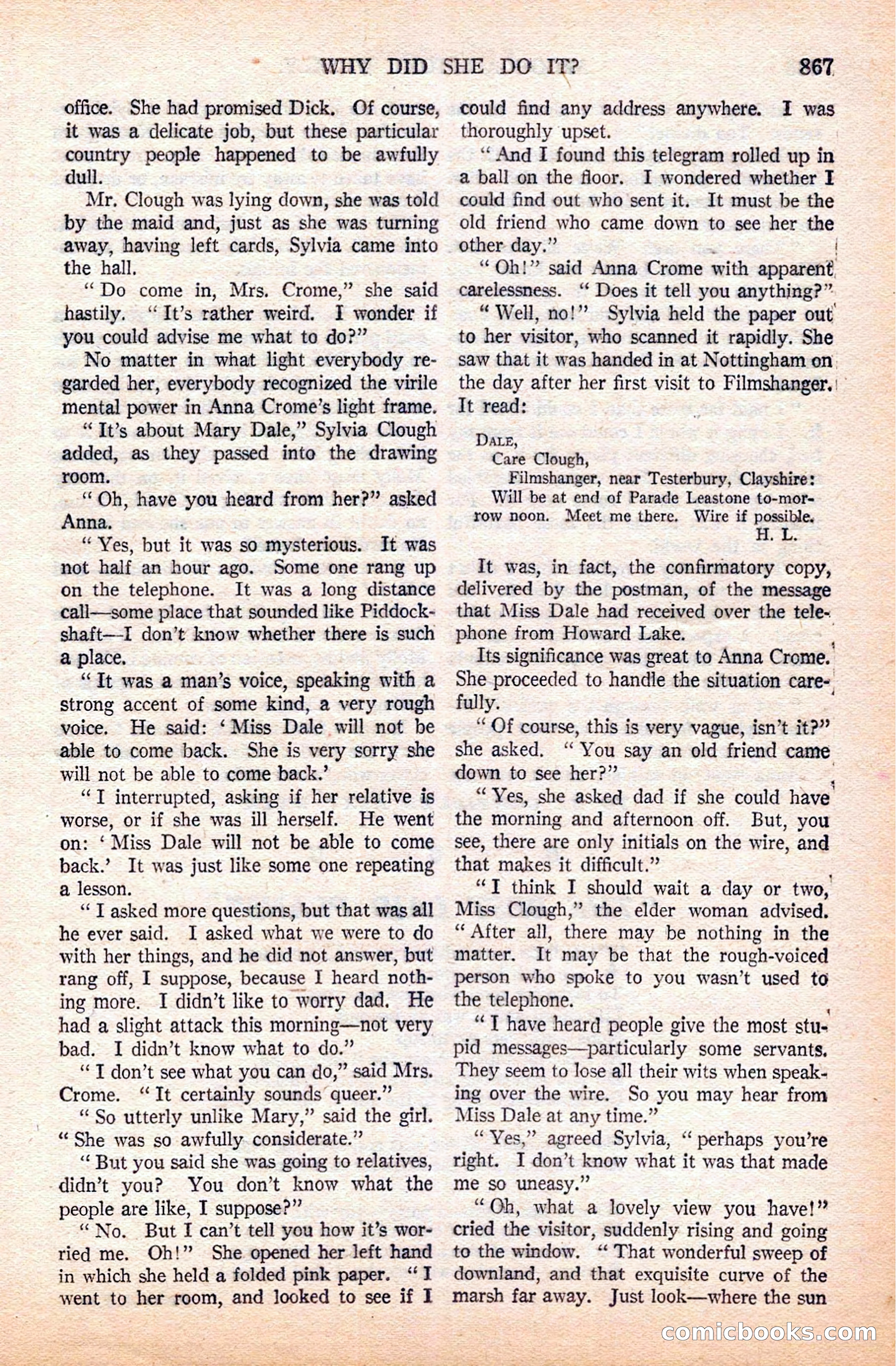 Argosy All-Story Weekly — page 69 of 164