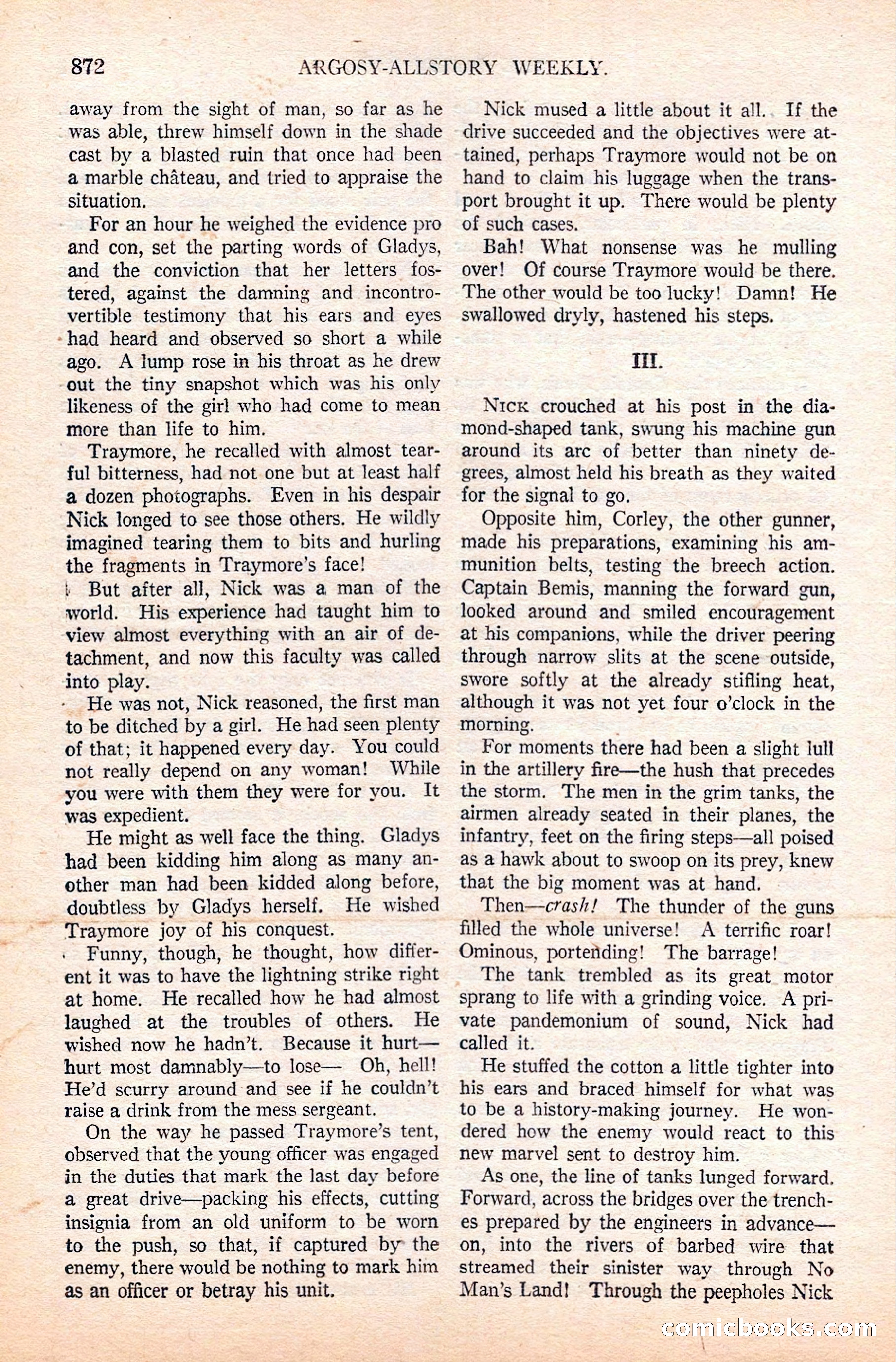 Argosy All-Story Weekly — page 74 of 164