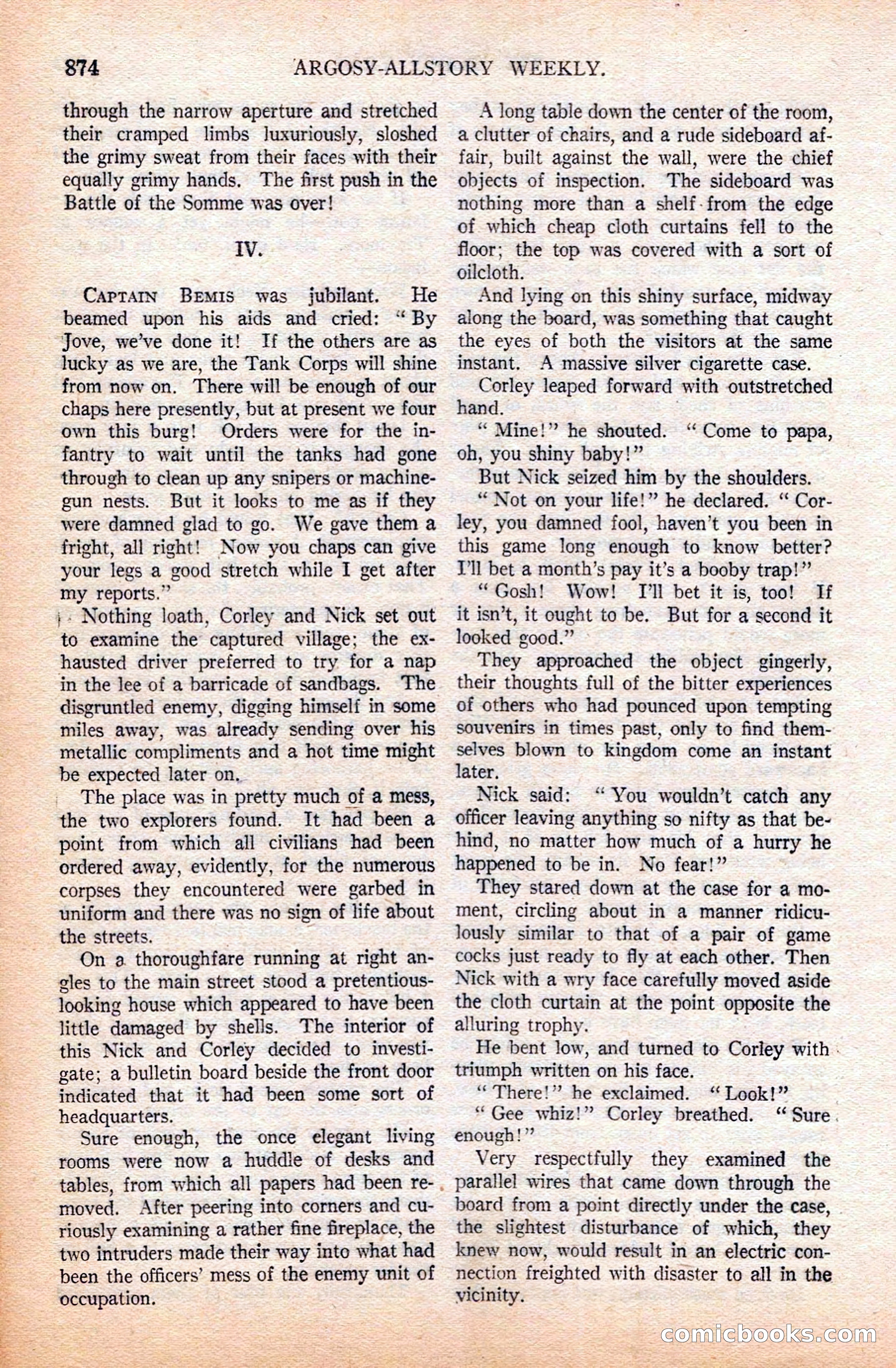 Argosy All-Story Weekly — page 76 of 164