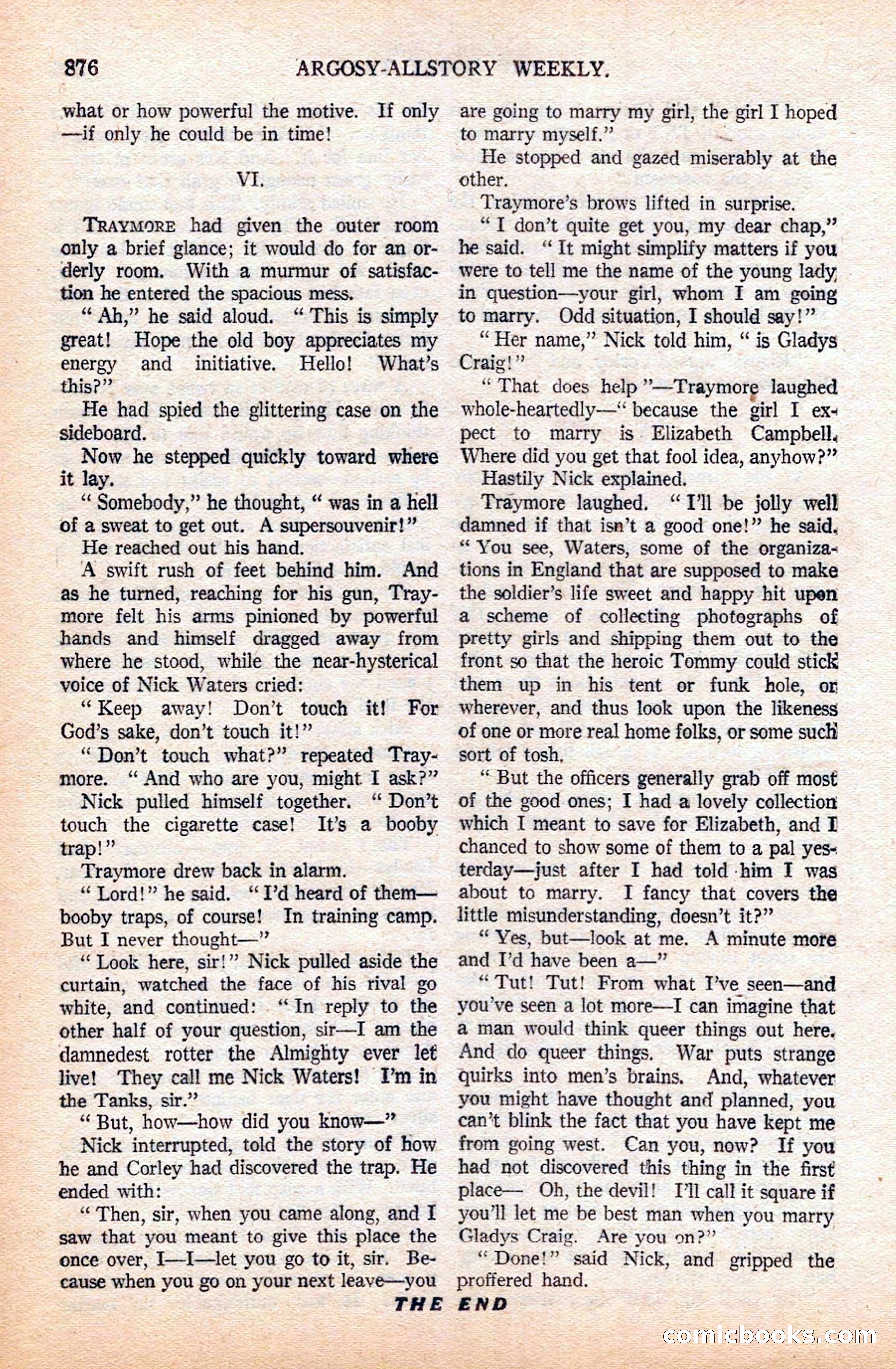 Argosy All-Story Weekly — page 78 of 164