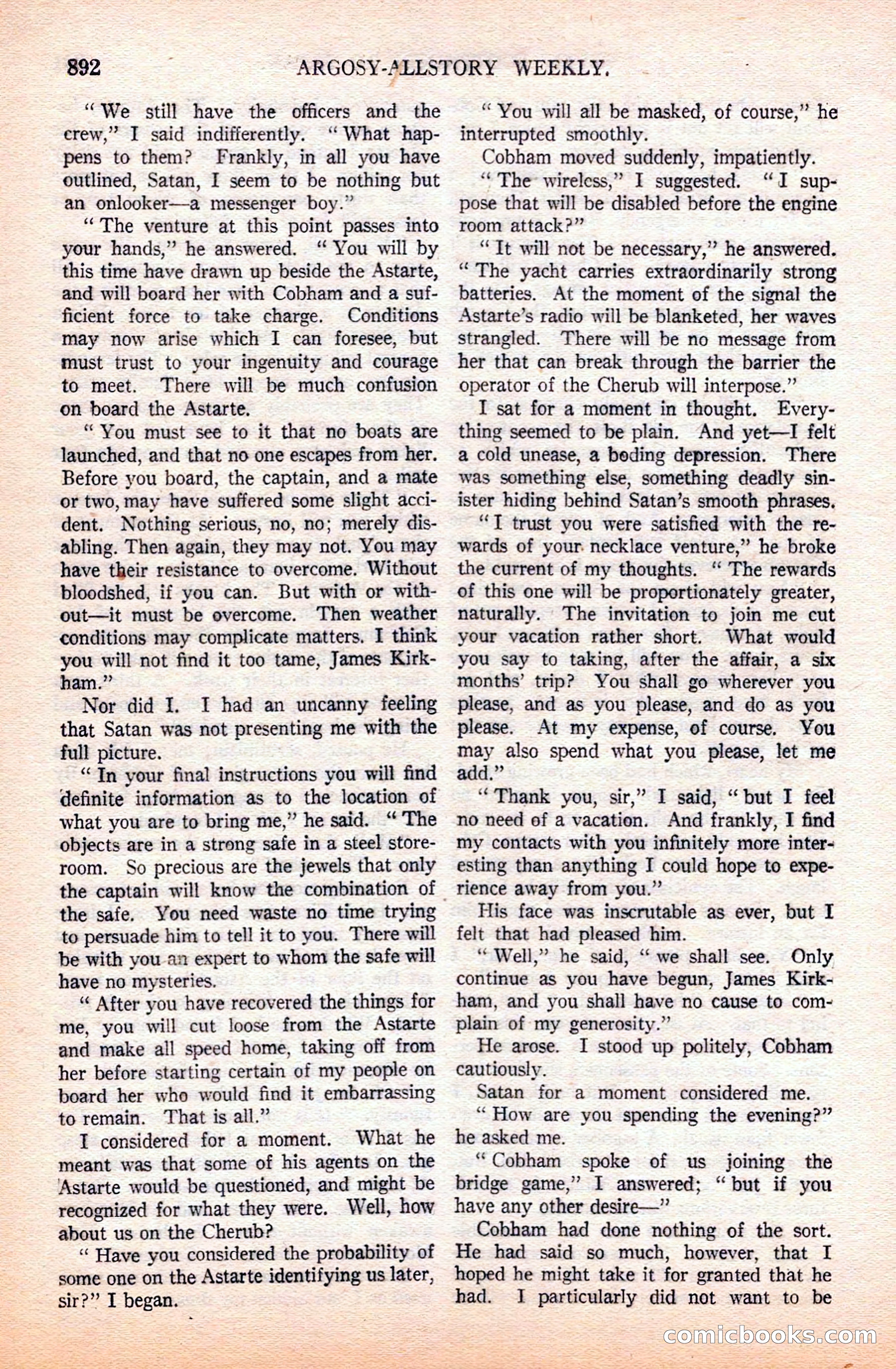 Argosy All-Story Weekly — page 94 of 164
