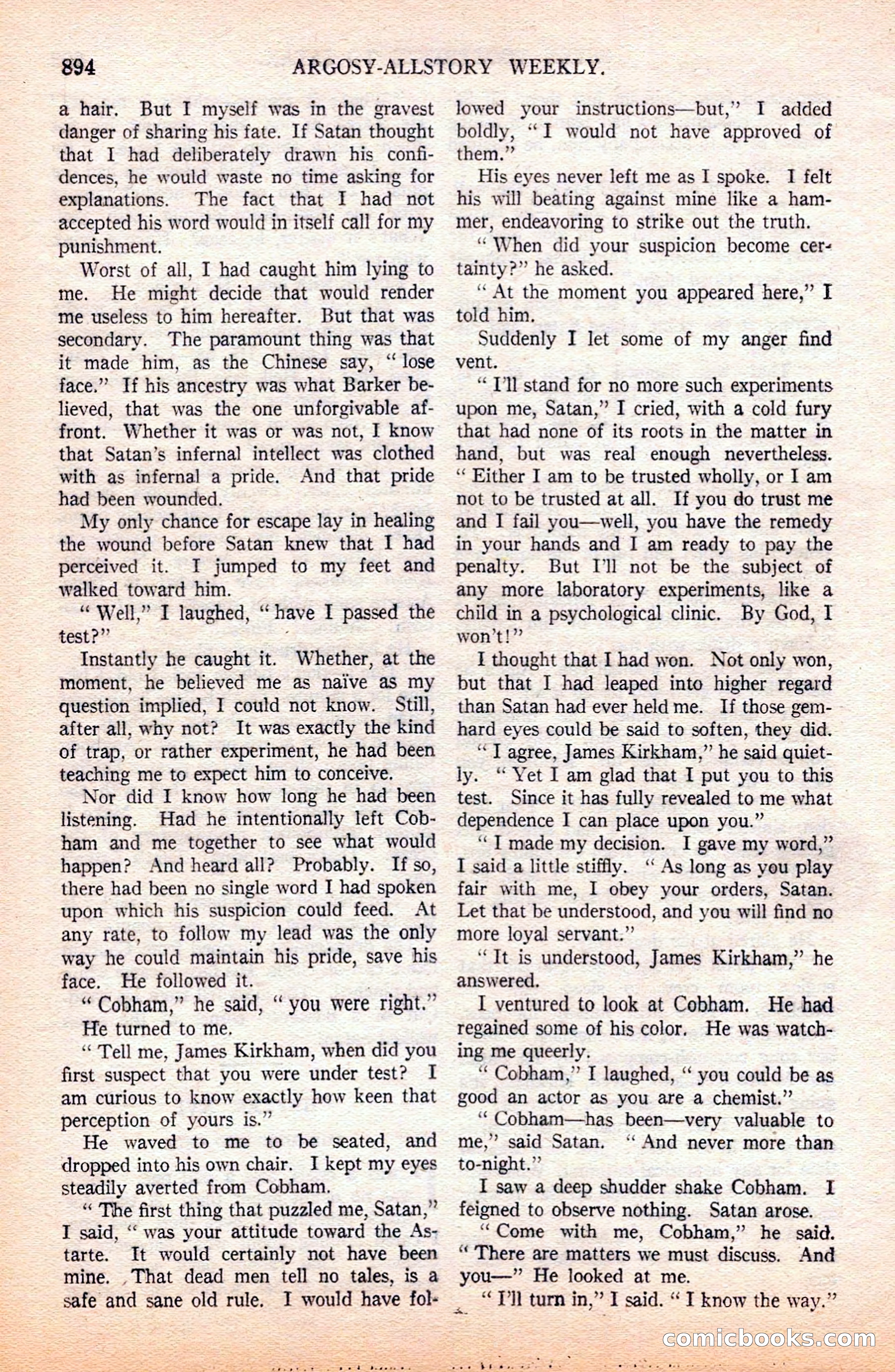 Argosy All-Story Weekly — page 96 of 164