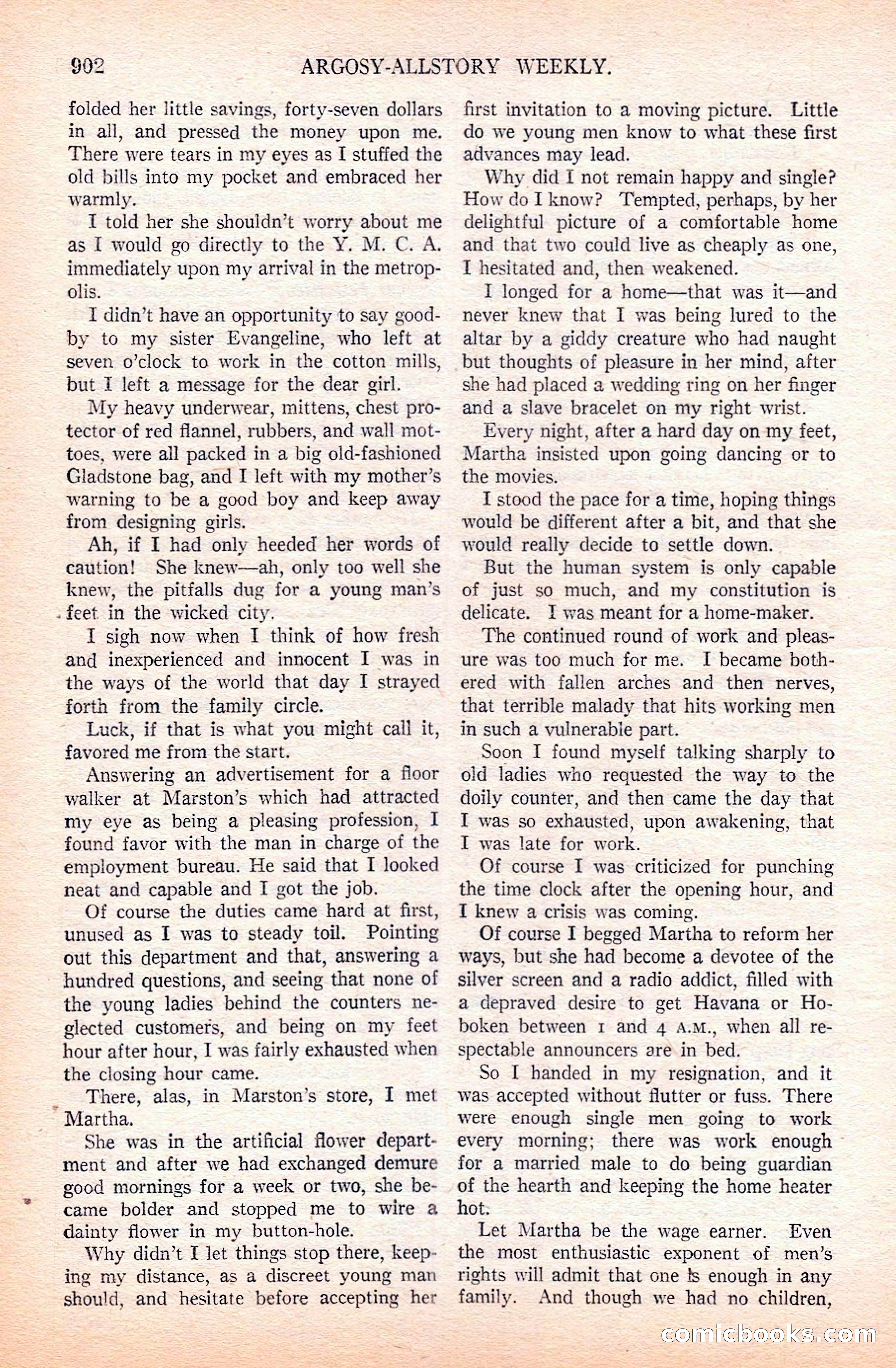 Argosy All-Story Weekly — page 104 of 164