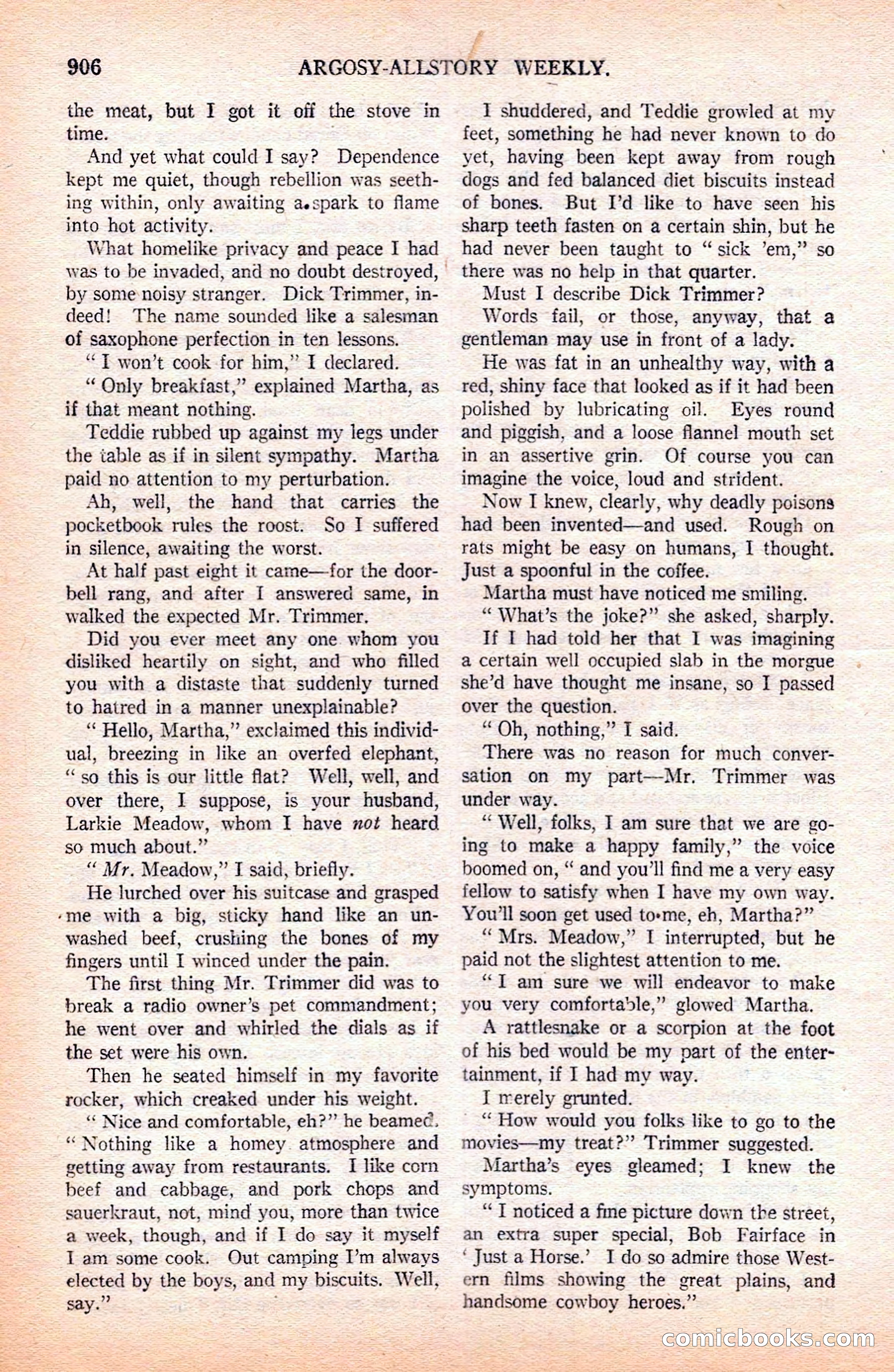 Argosy All-Story Weekly — page 108 of 164
