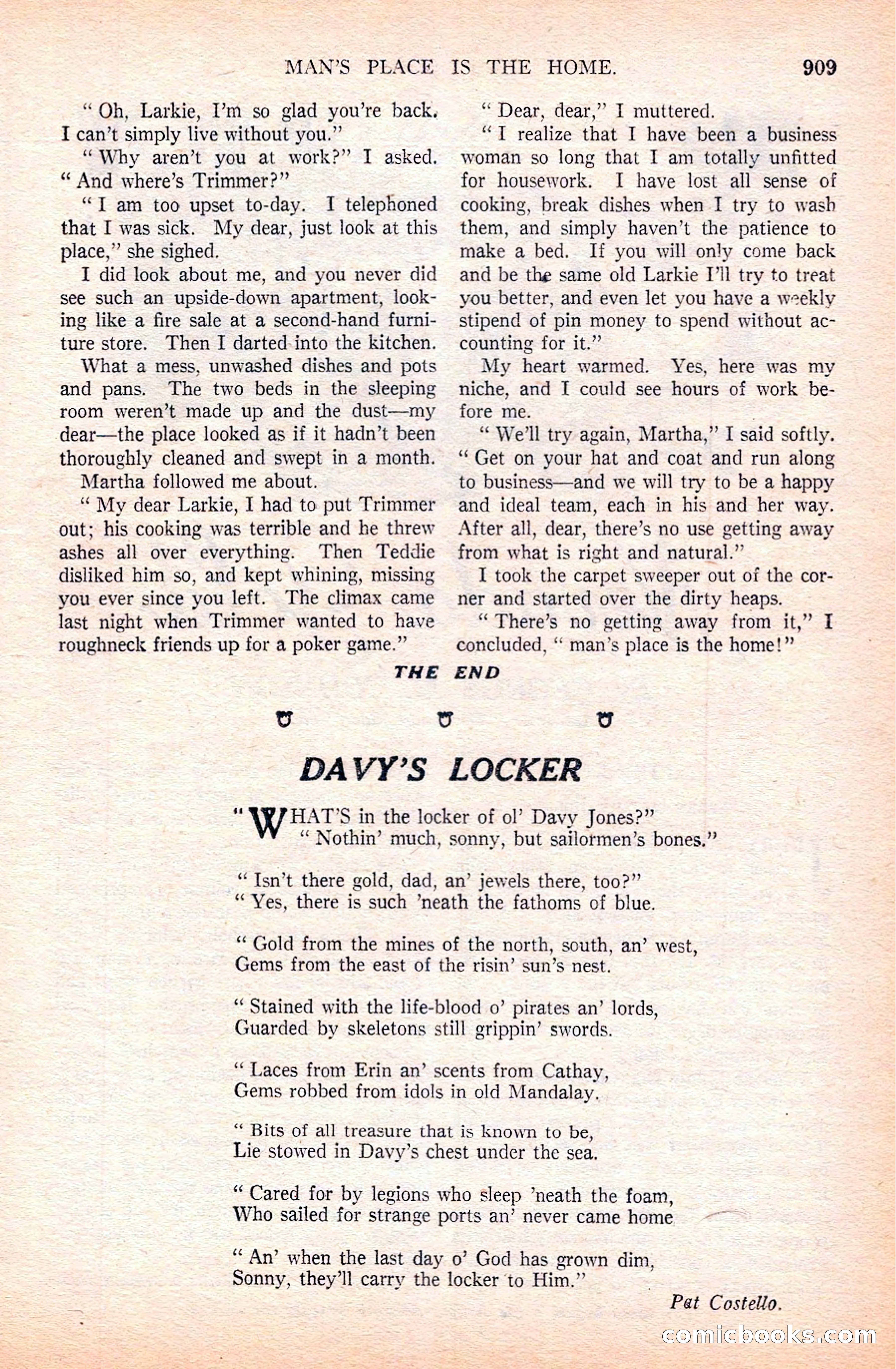 Argosy All-Story Weekly — page 111 of 164