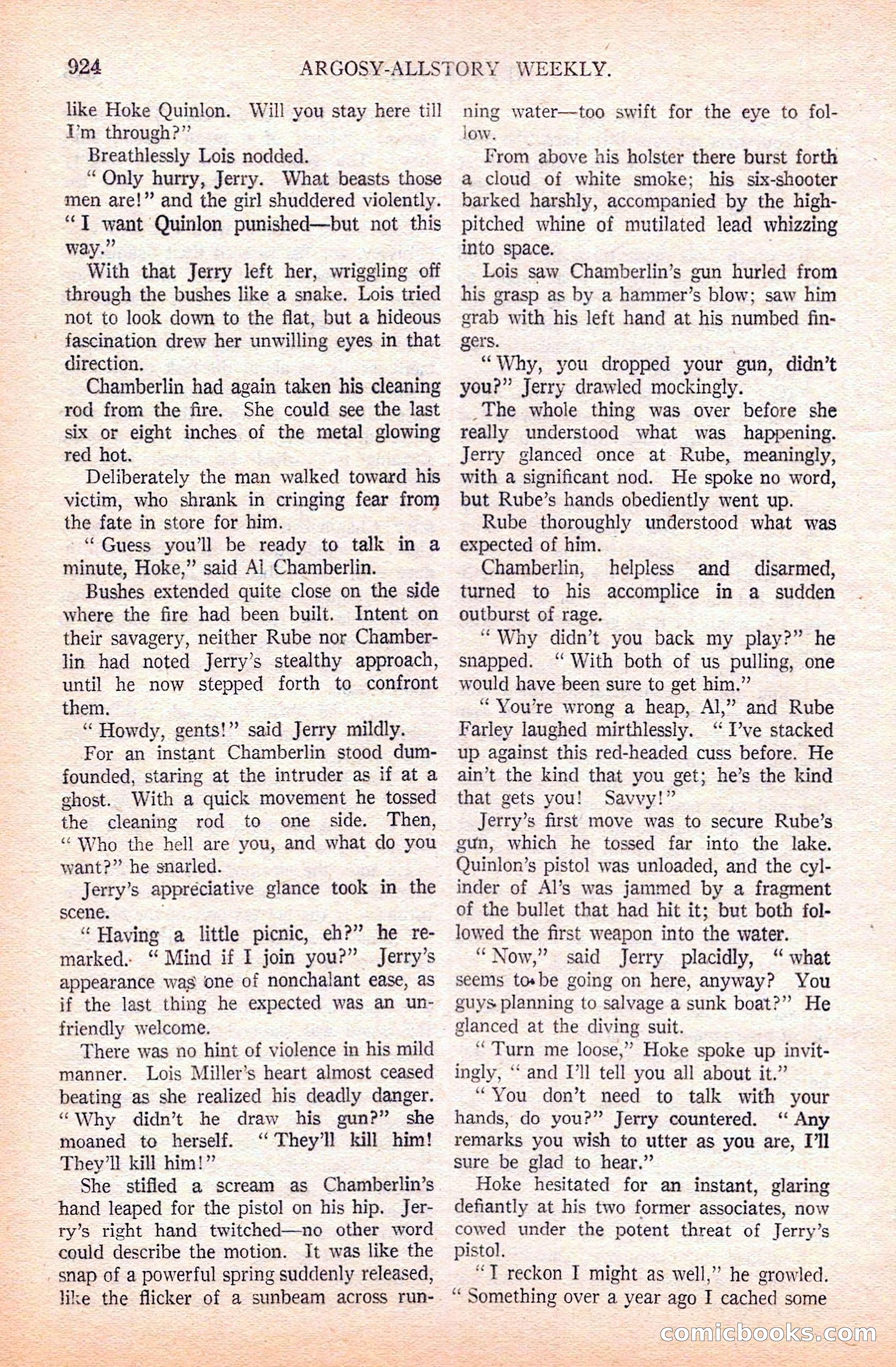 Argosy All-Story Weekly — page 126 of 164