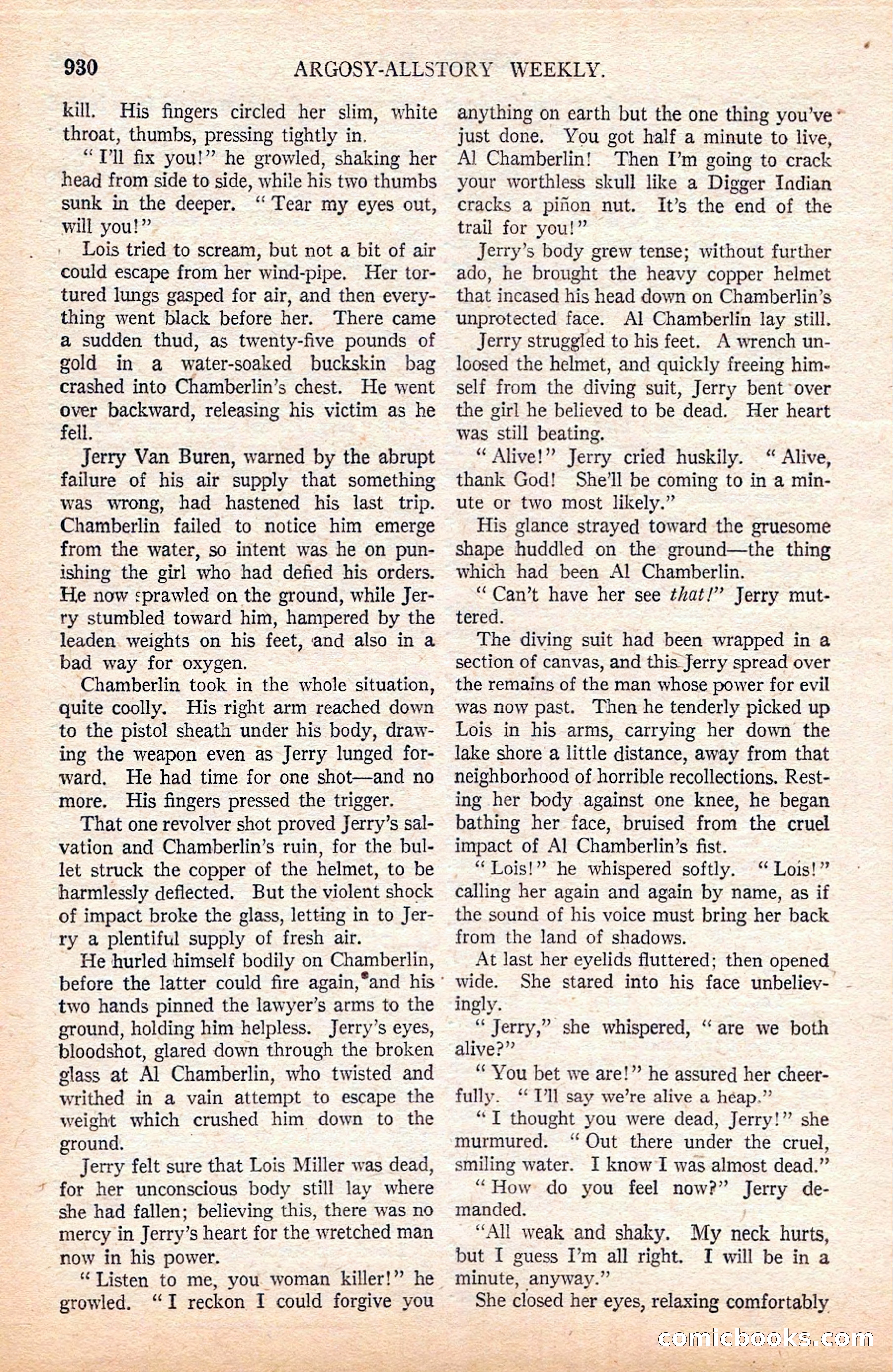 Argosy All-Story Weekly — page 132 of 164