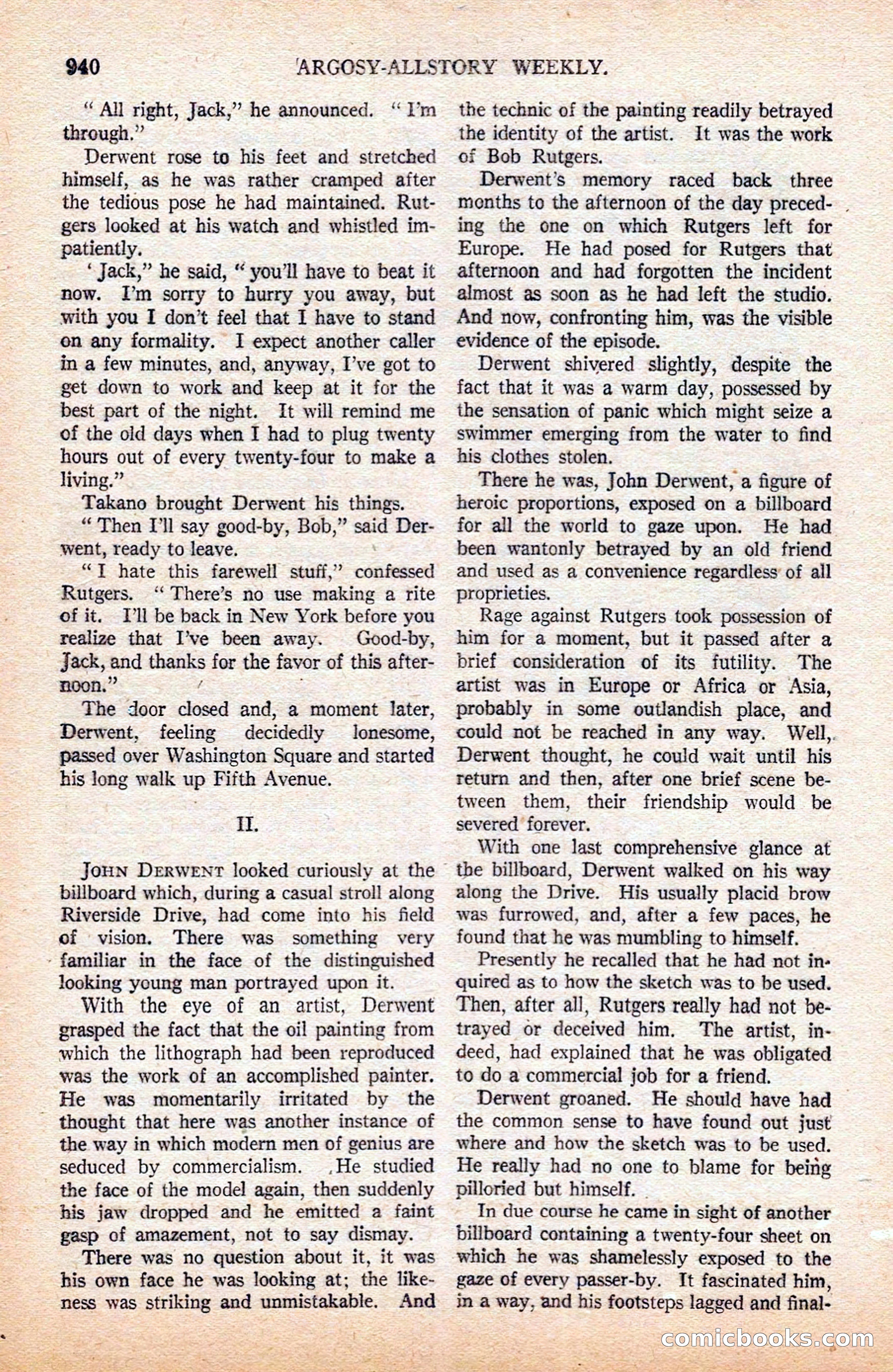 Argosy All-Story Weekly — page 142 of 164