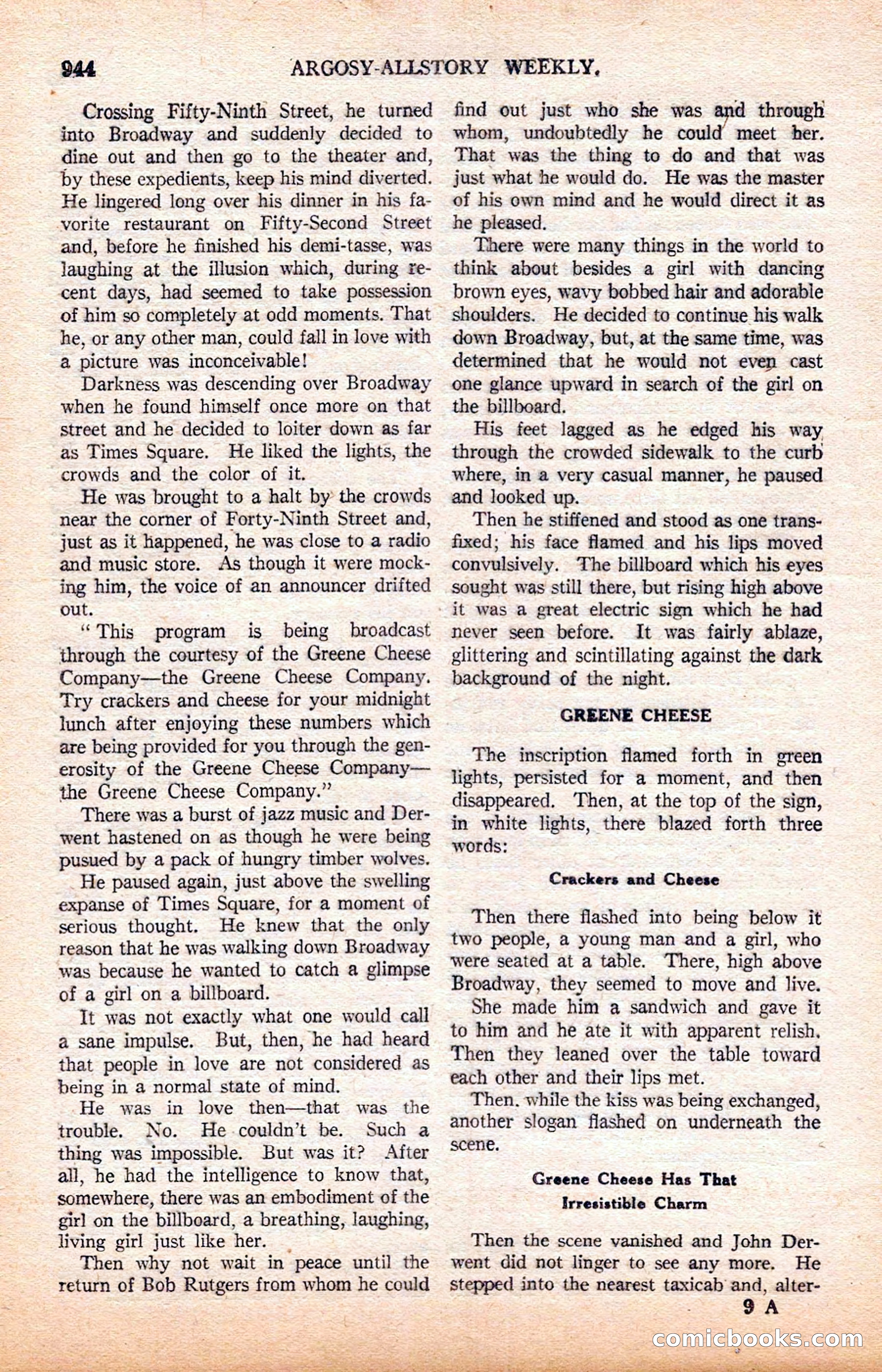Argosy All-Story Weekly — page 146 of 164