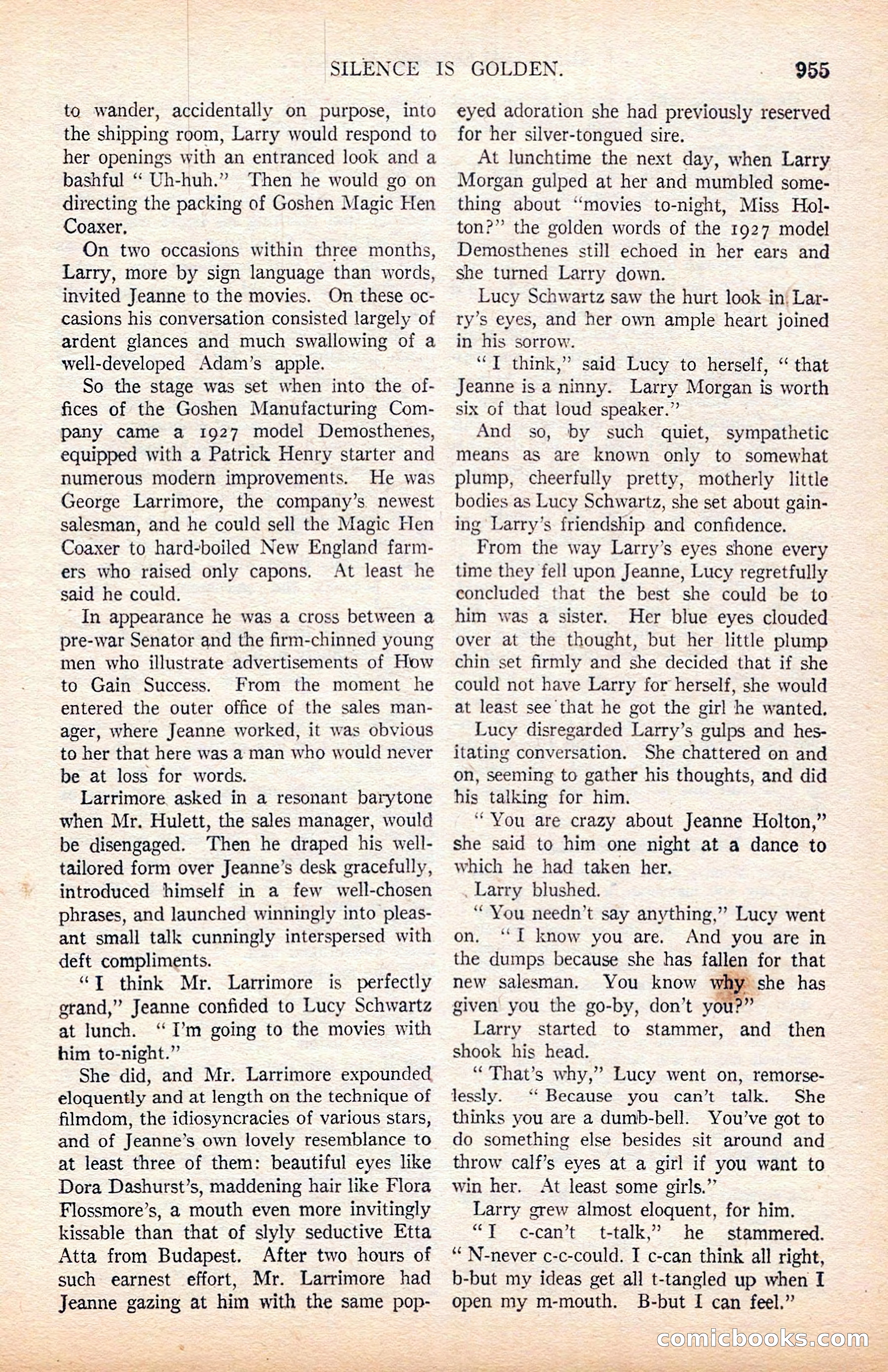 Argosy All-Story Weekly — page 157 of 164