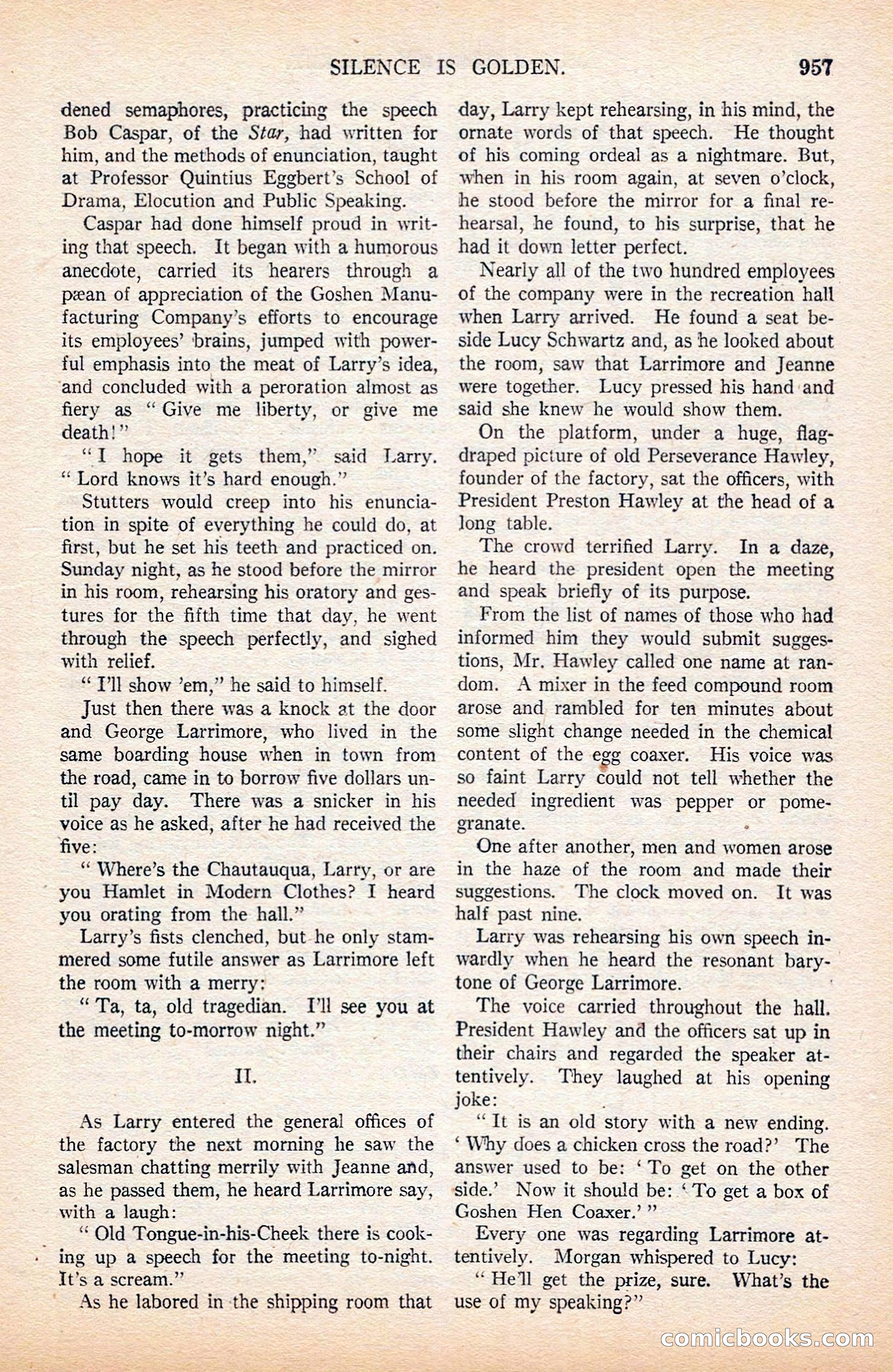 Argosy All-Story Weekly — page 159 of 164