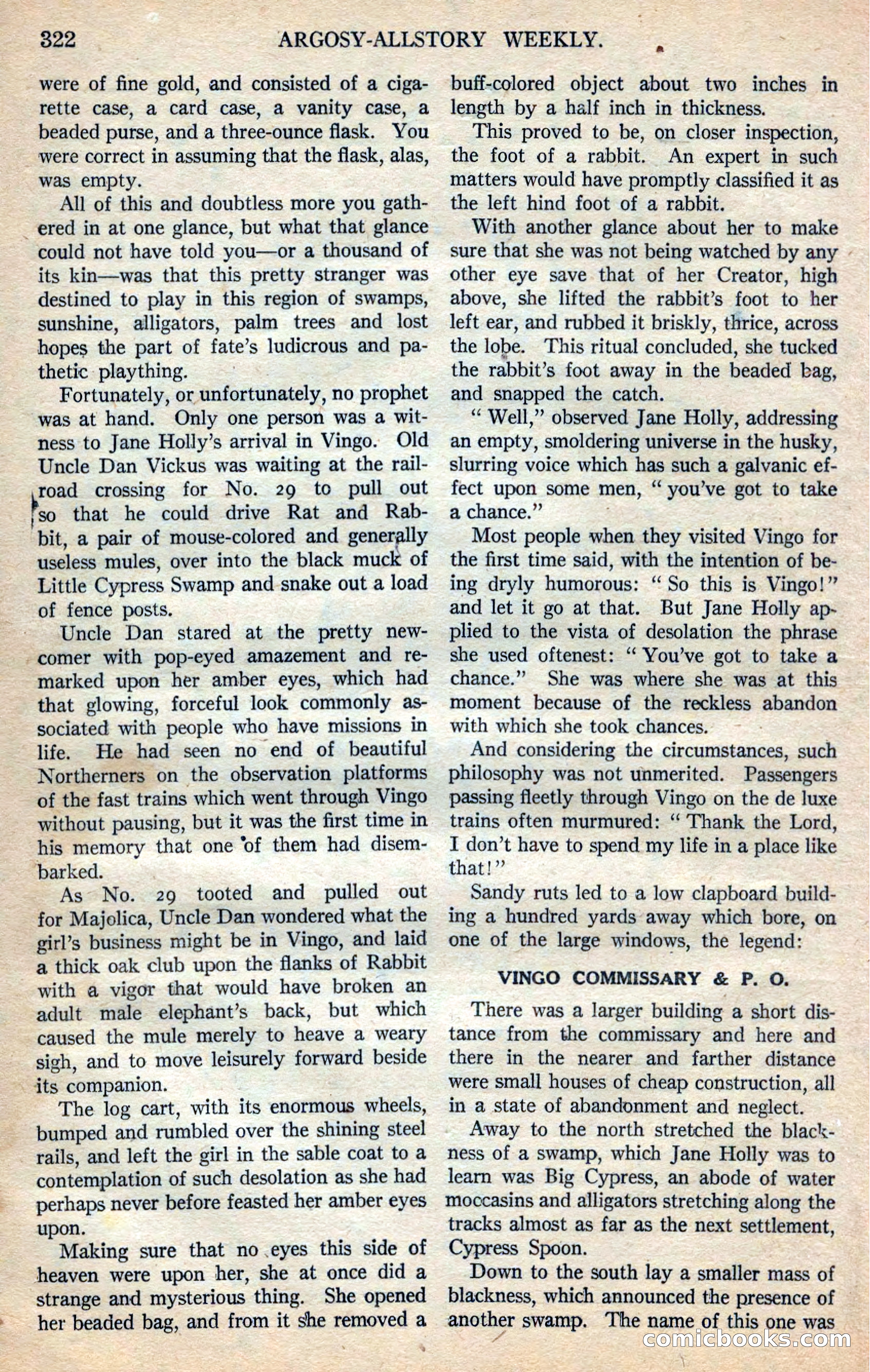 Argosy All-Story Weekly — page 8 of 168