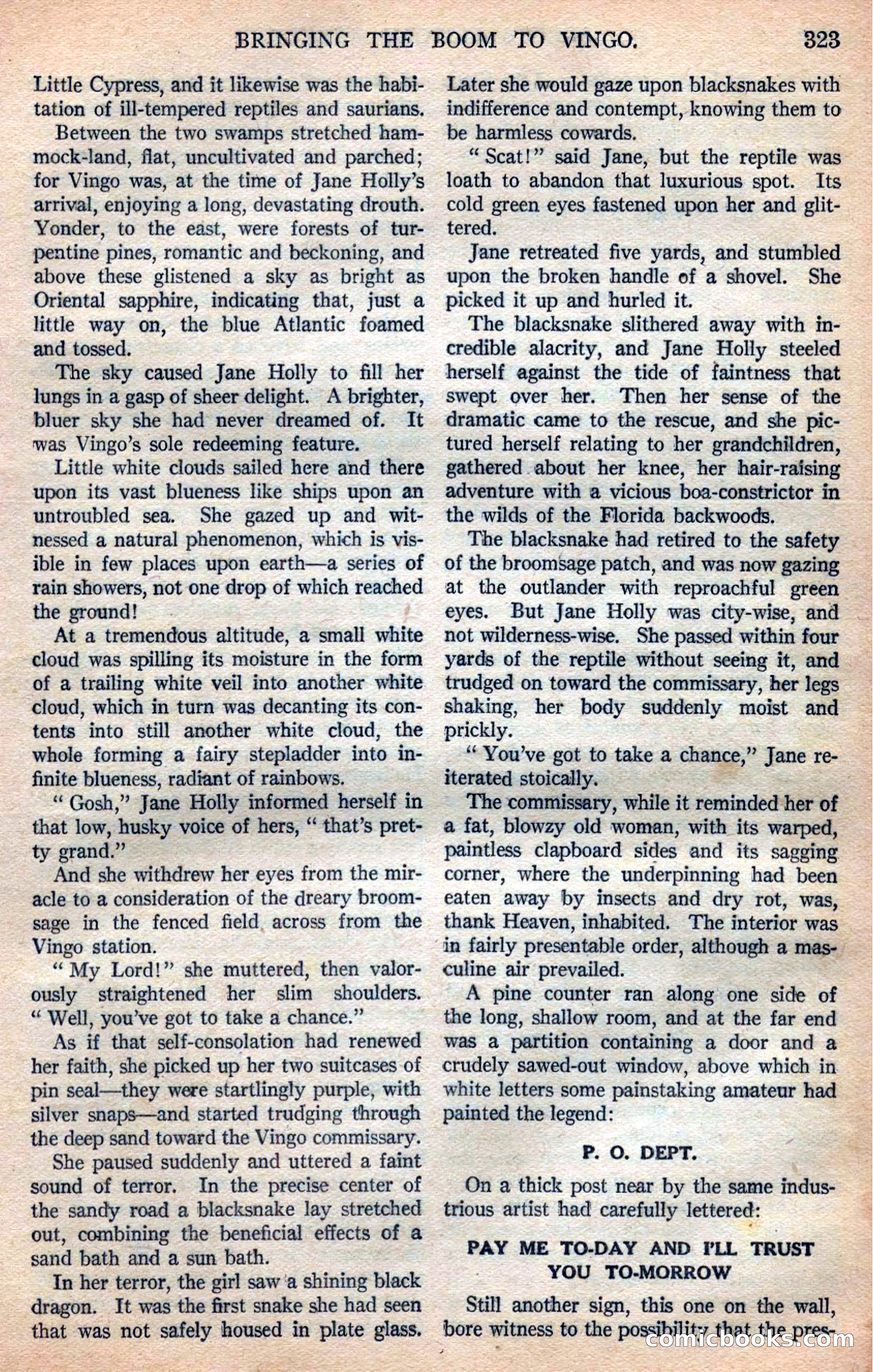 Argosy All-Story Weekly — page 9 of 168