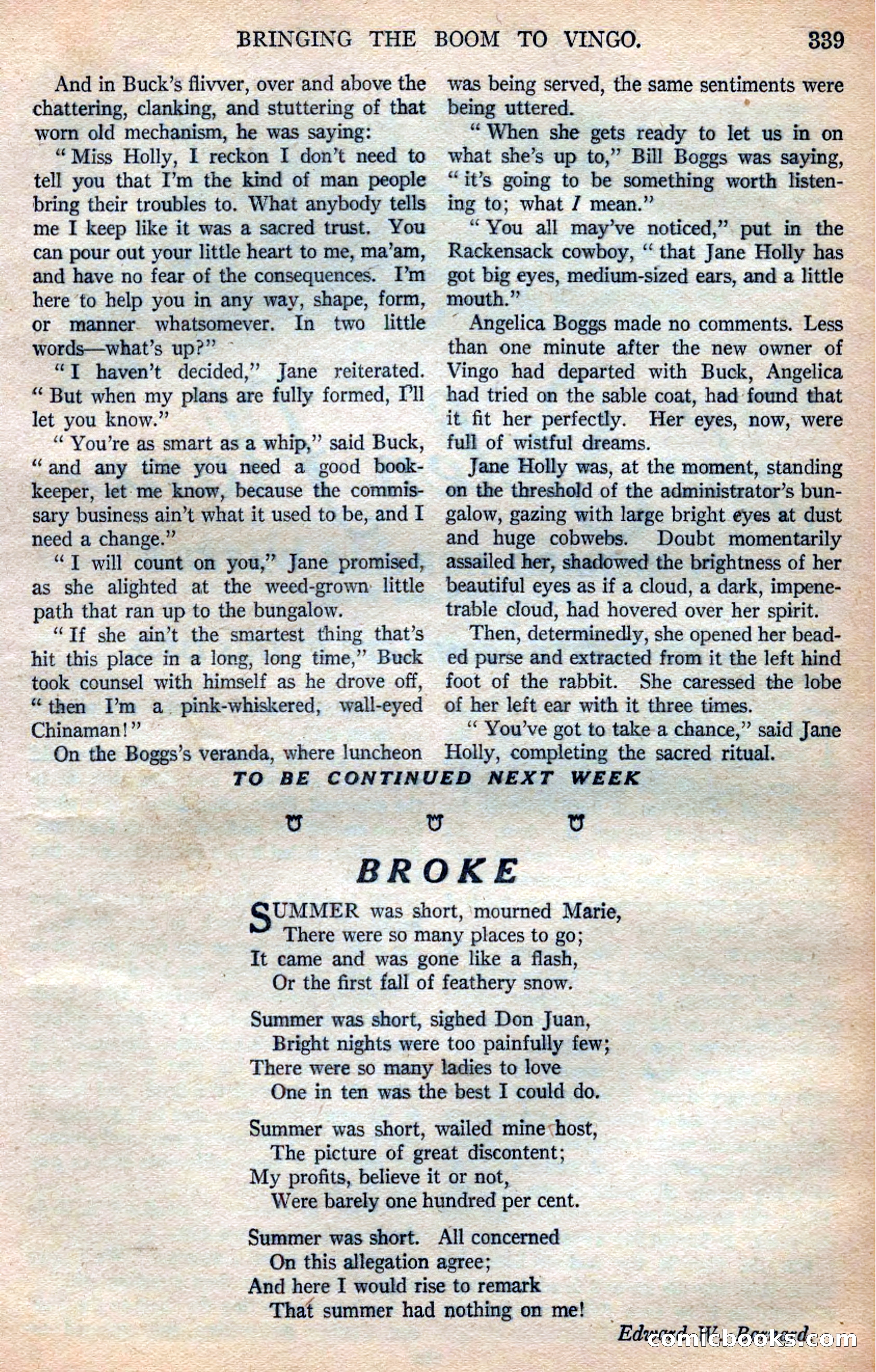 Argosy All-Story Weekly — page 25 of 168