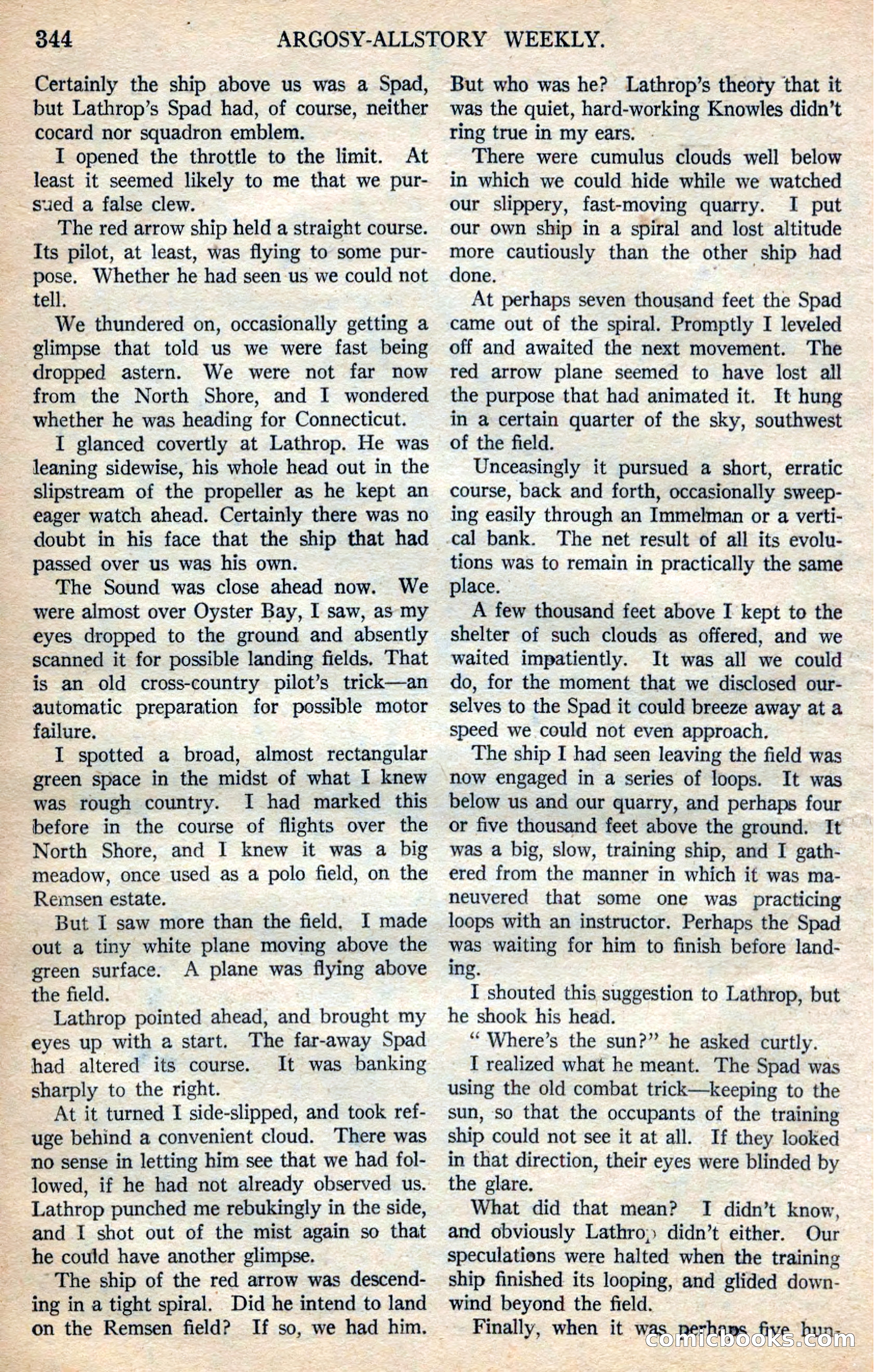 Argosy All-Story Weekly — page 30 of 168