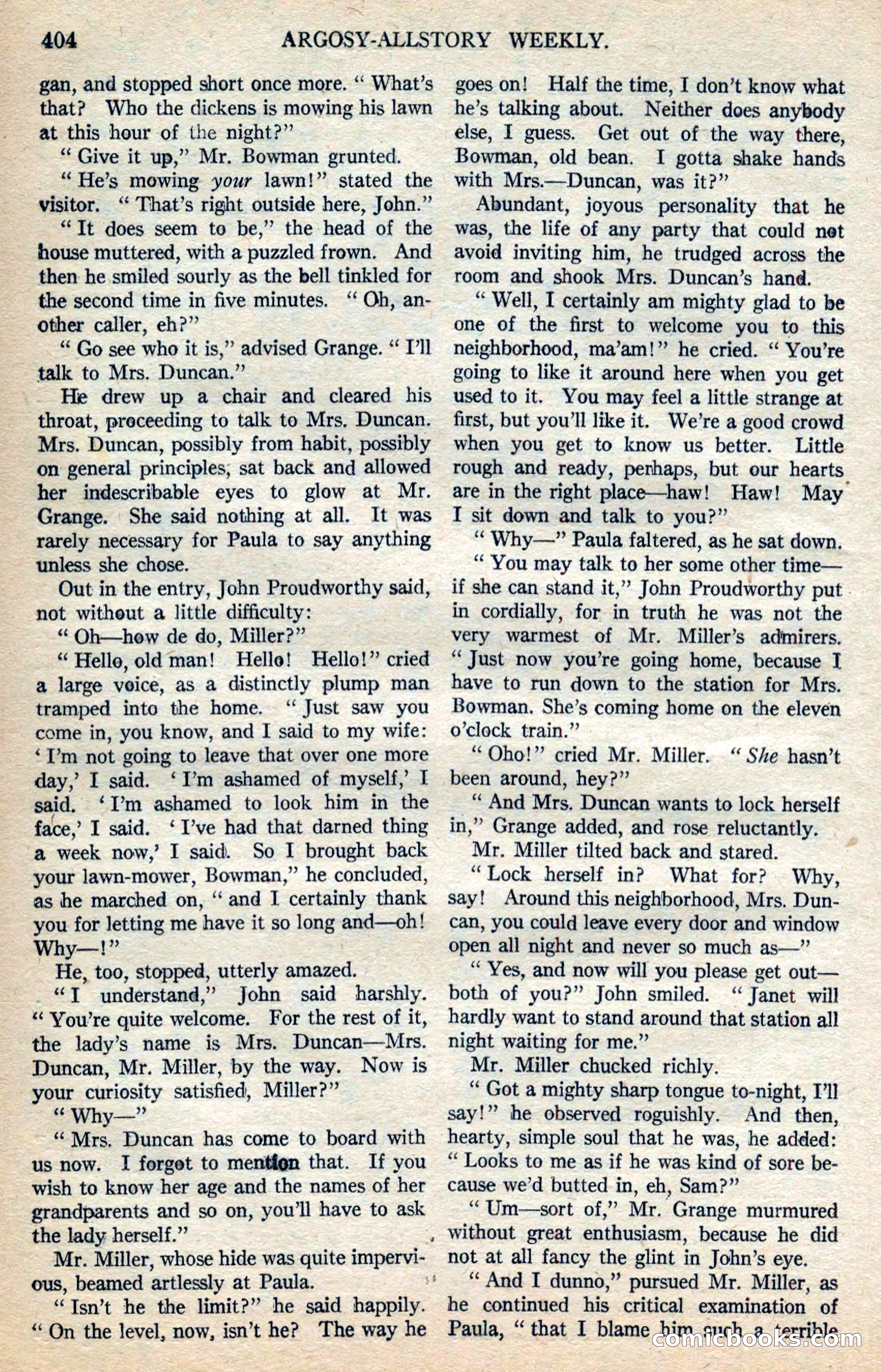 Argosy All-Story Weekly — page 90 of 168