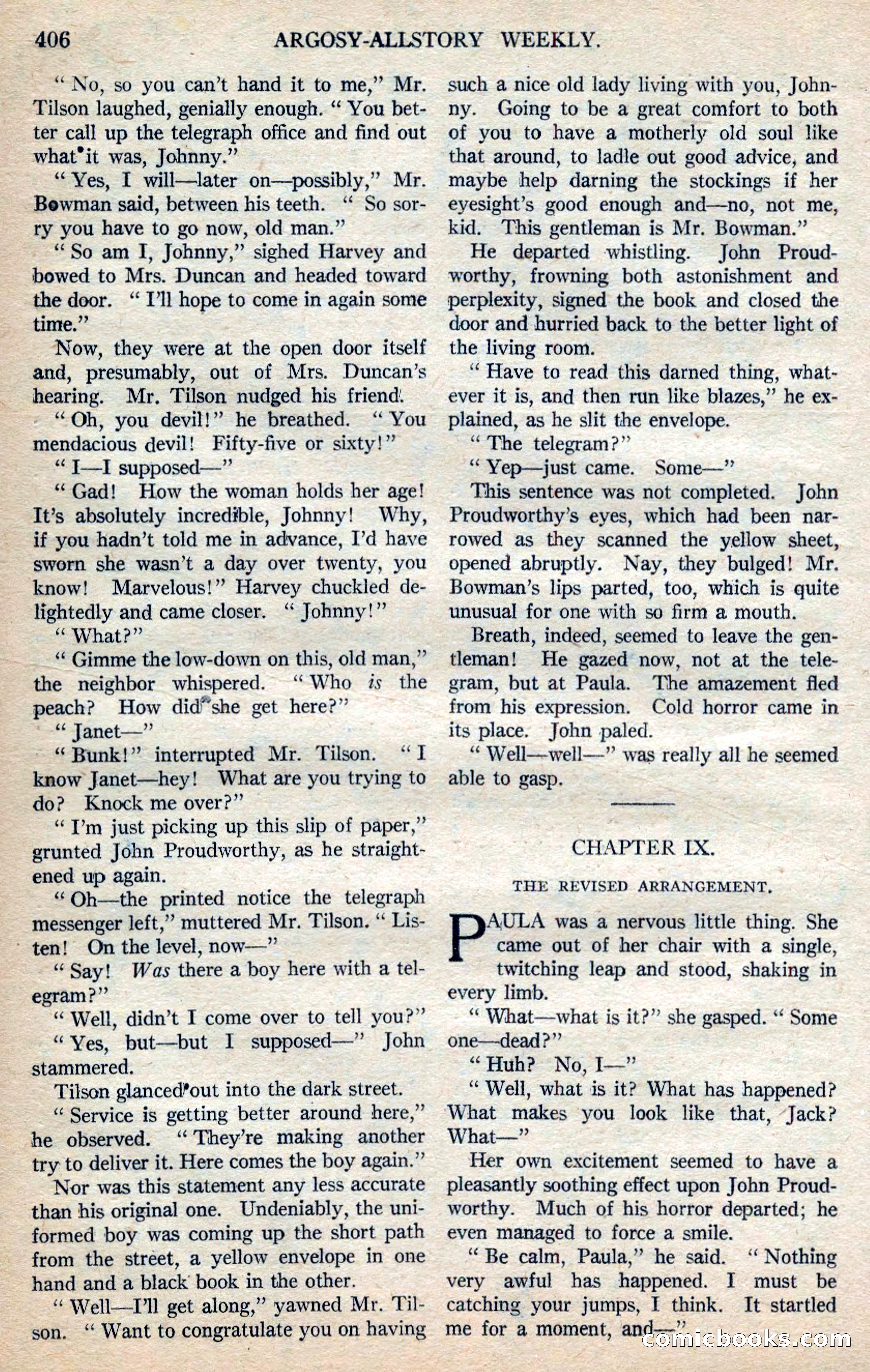 Argosy All-Story Weekly — page 92 of 168