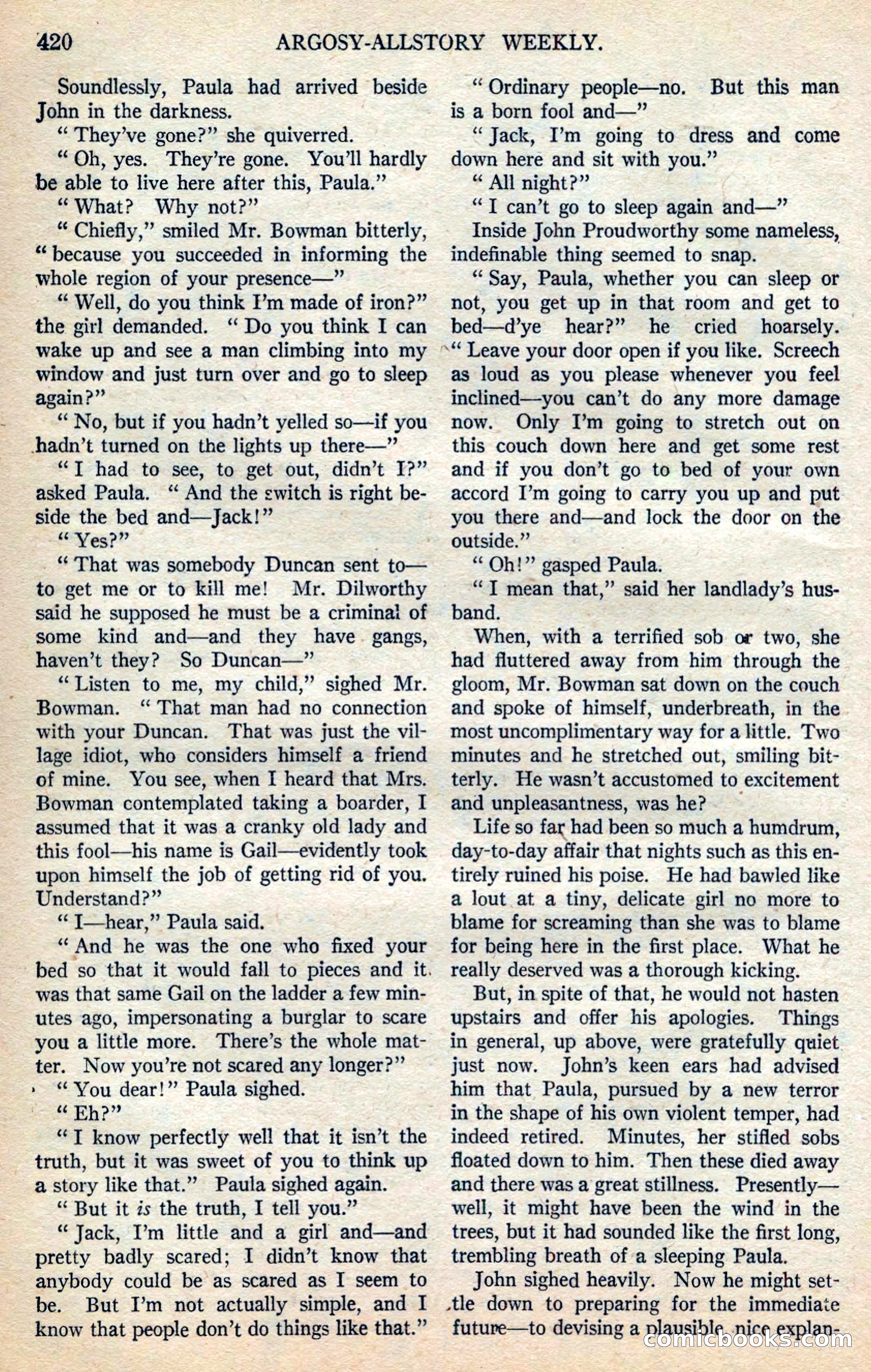 Argosy All-Story Weekly — page 106 of 168