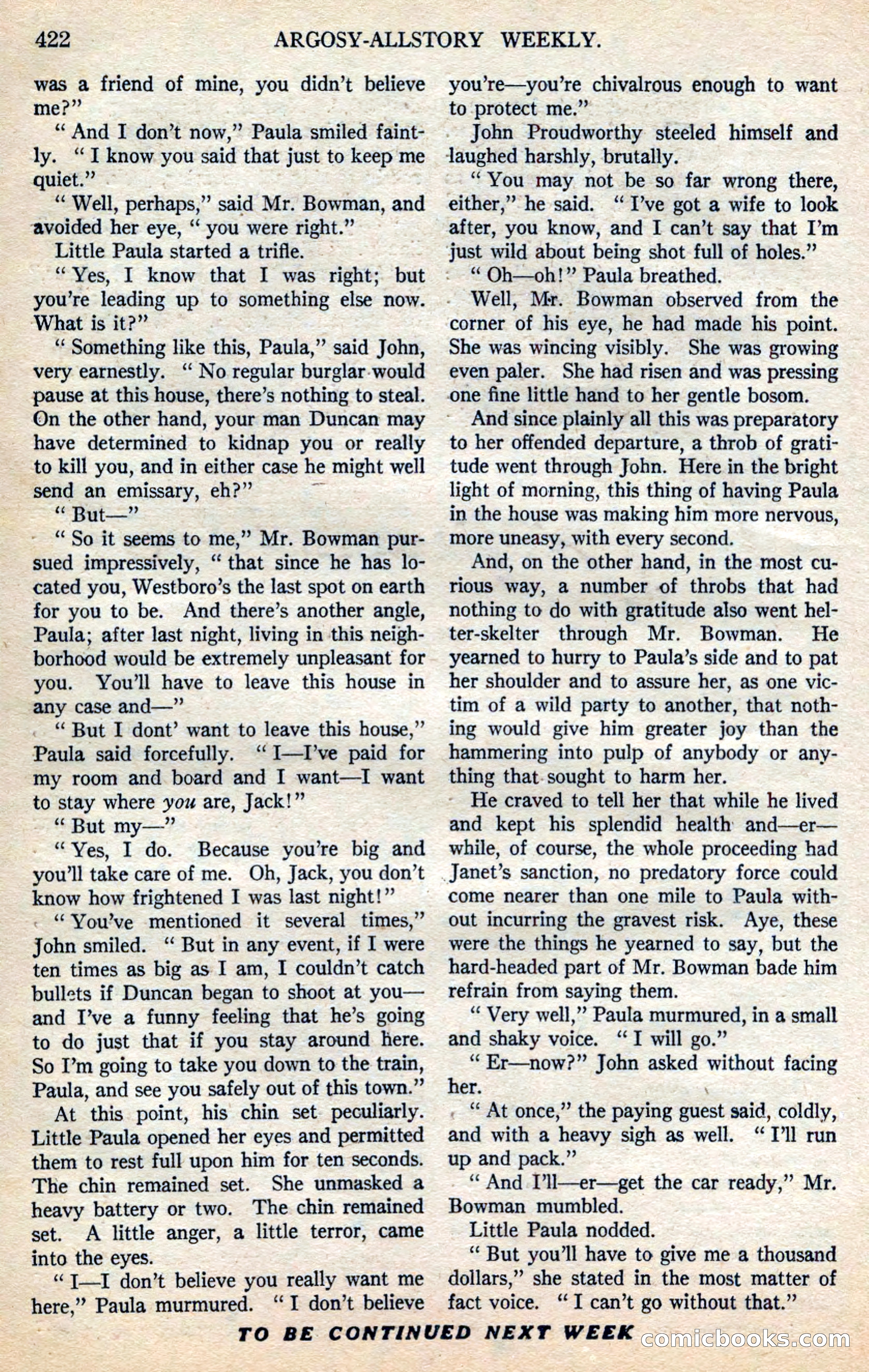 Argosy All-Story Weekly — page 108 of 168