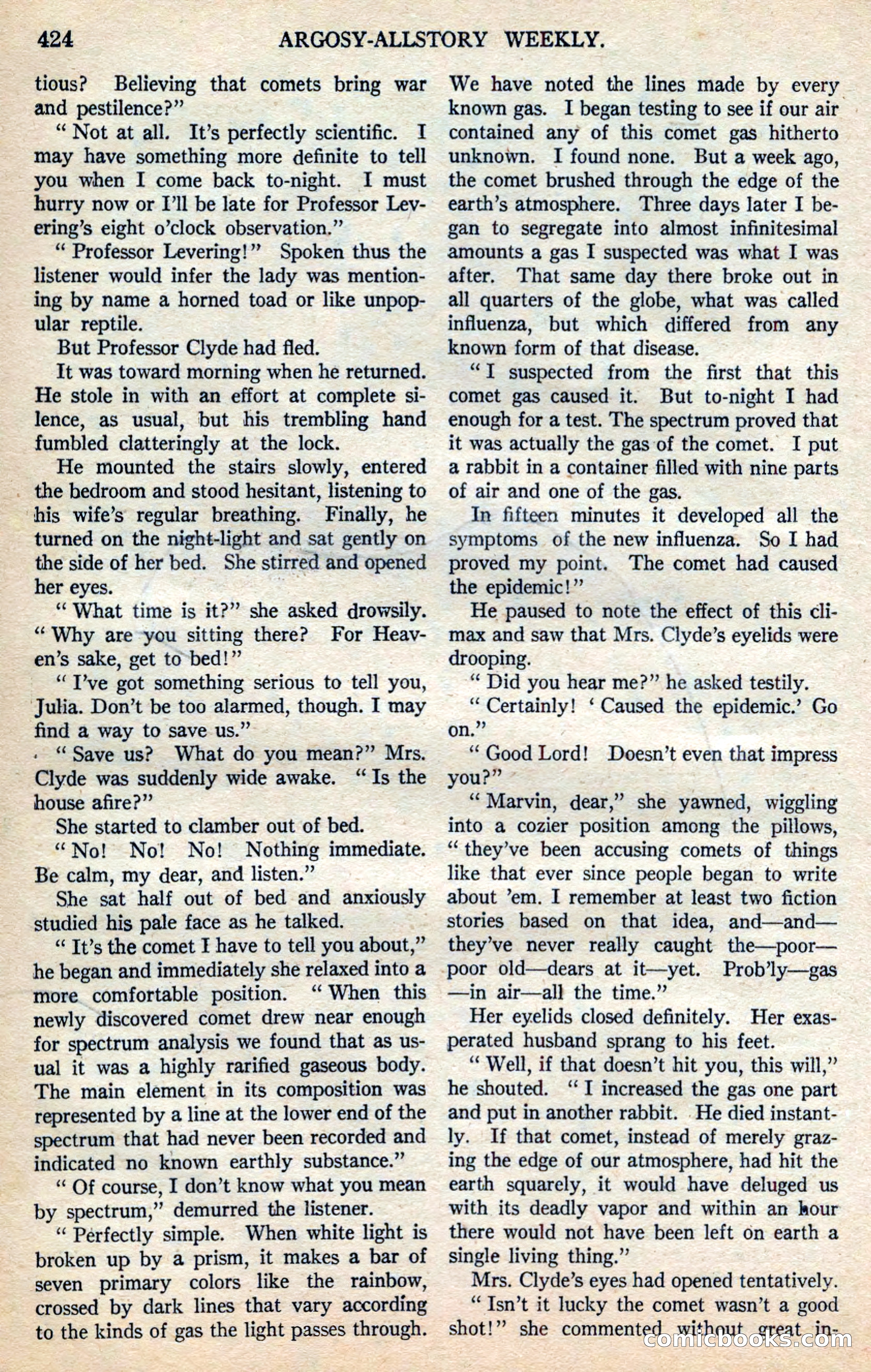 Argosy All-Story Weekly — page 110 of 168