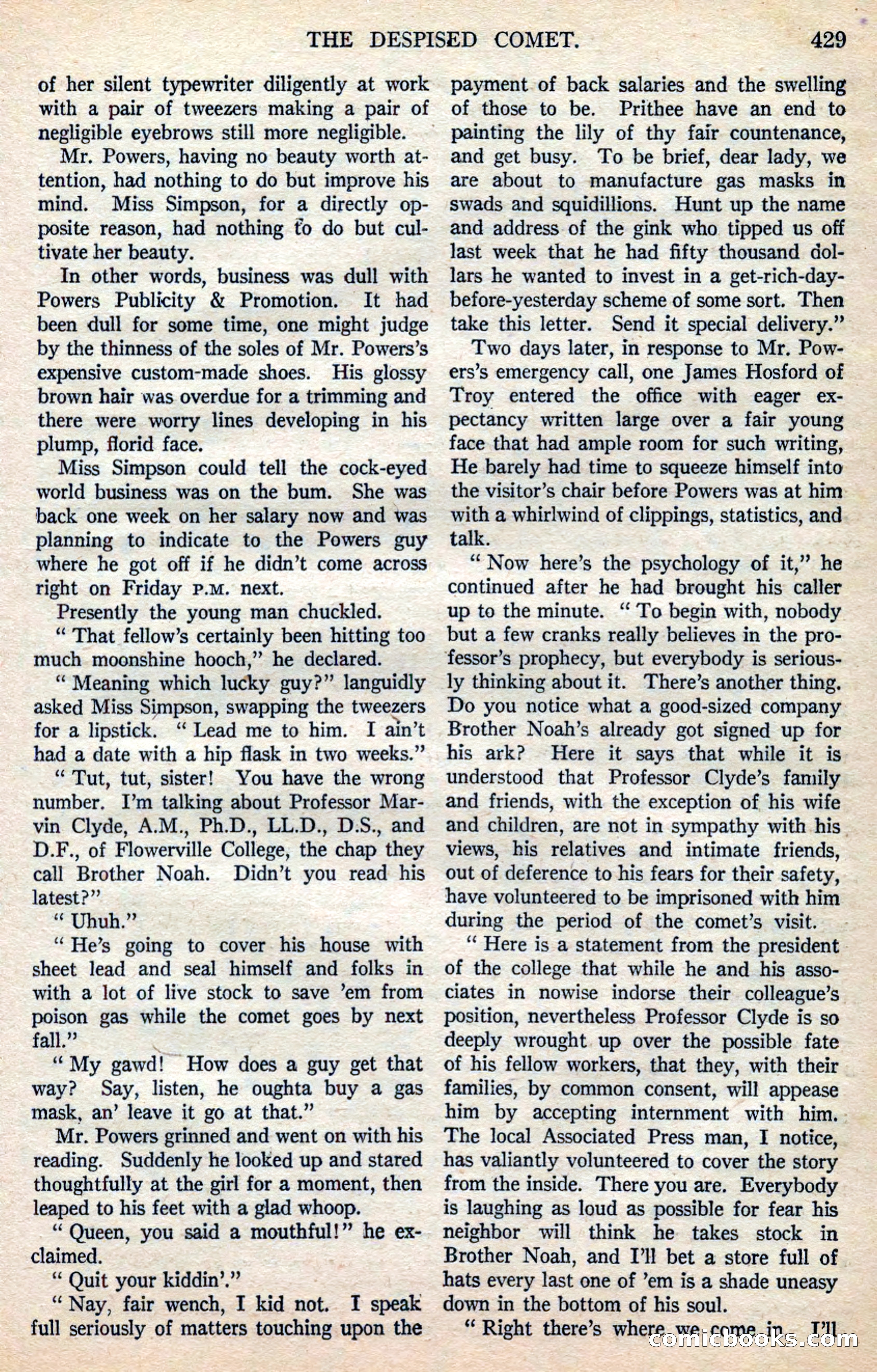 Argosy All-Story Weekly — page 115 of 168
